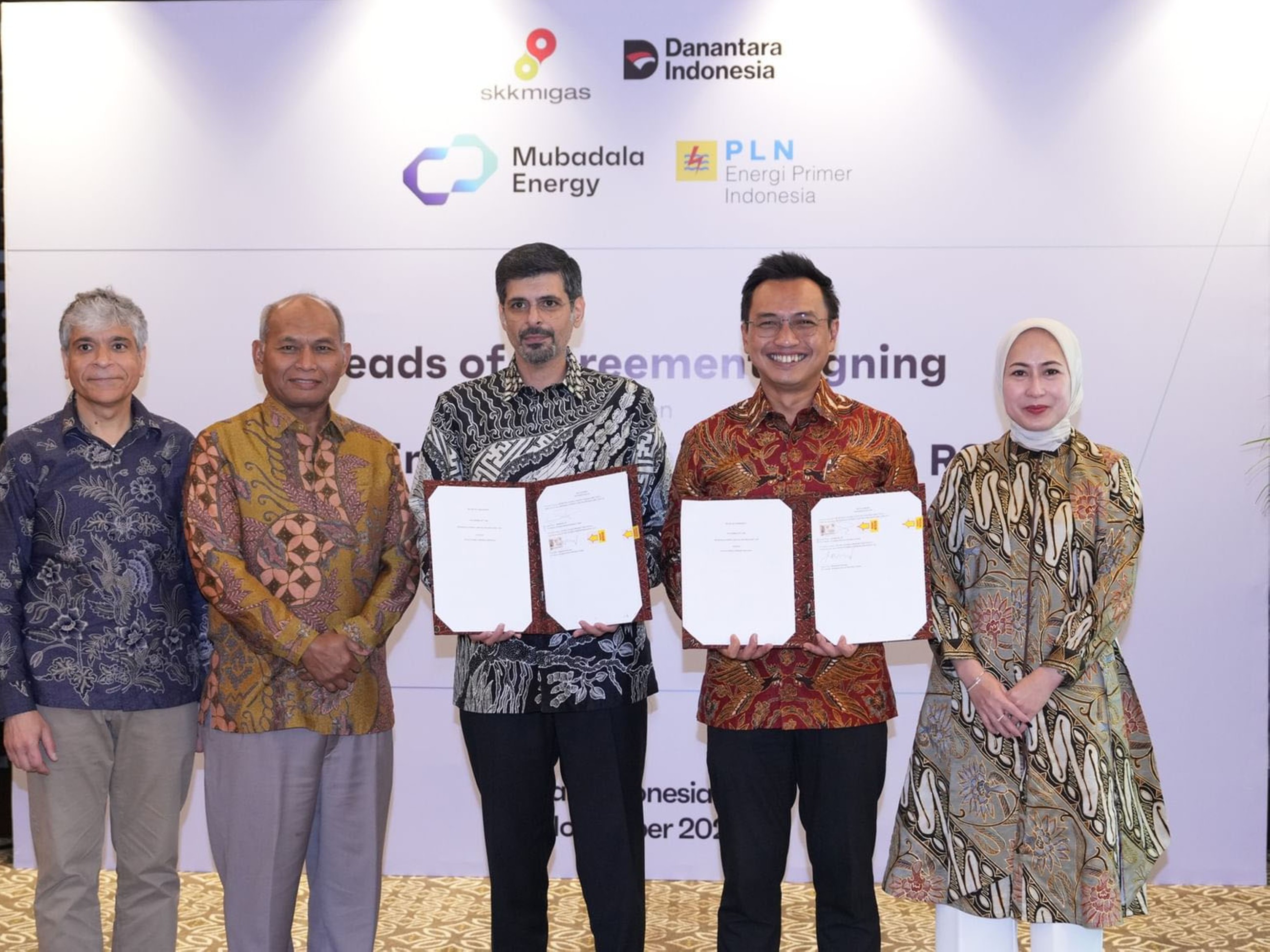 Mubadala Energy, PLN Energi Primer Indonesia sign Heads of Agreement to strengthen Indonesia’s energy resilience