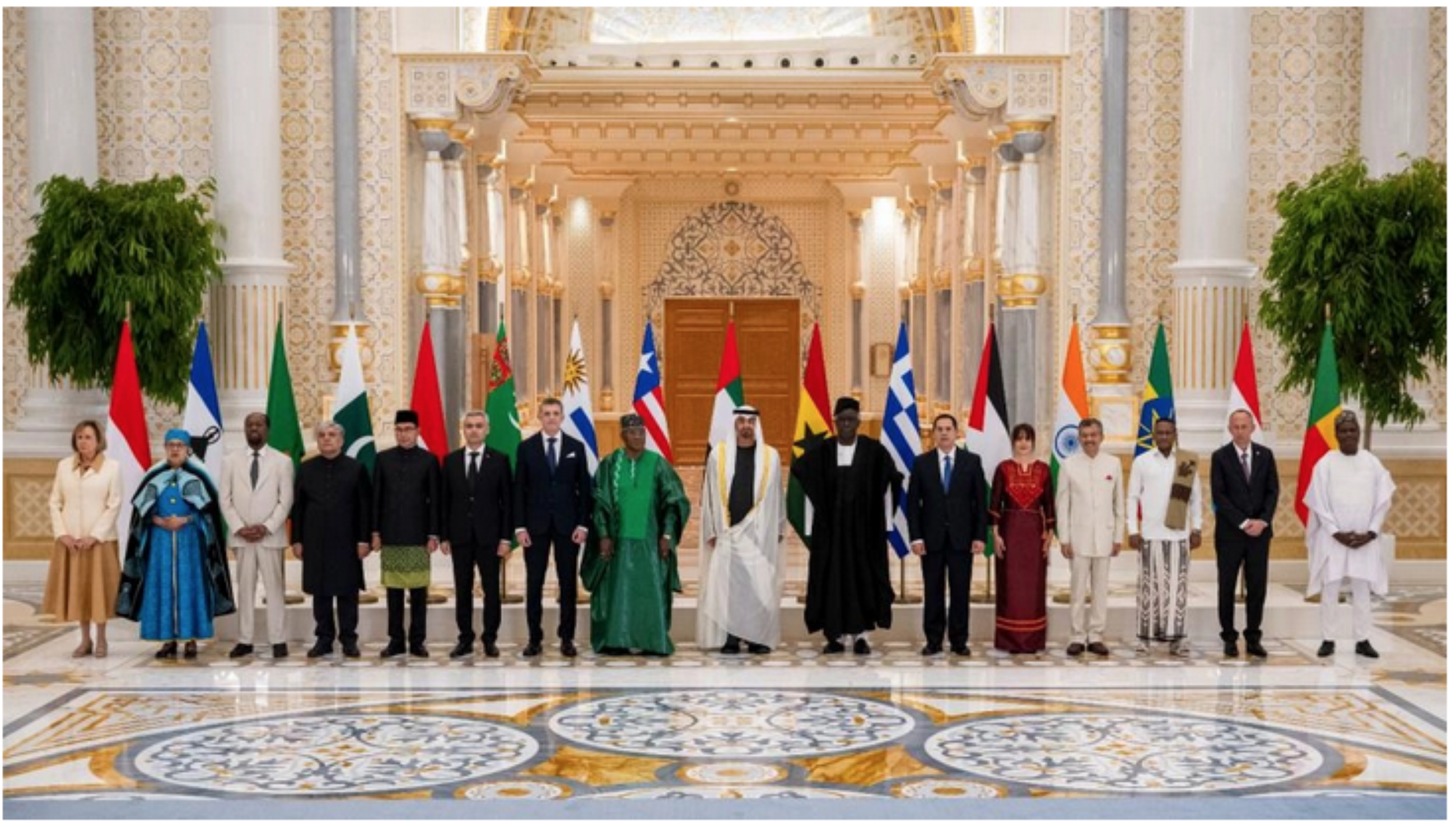 UAE President receives credentials of newly appointed ambassadors