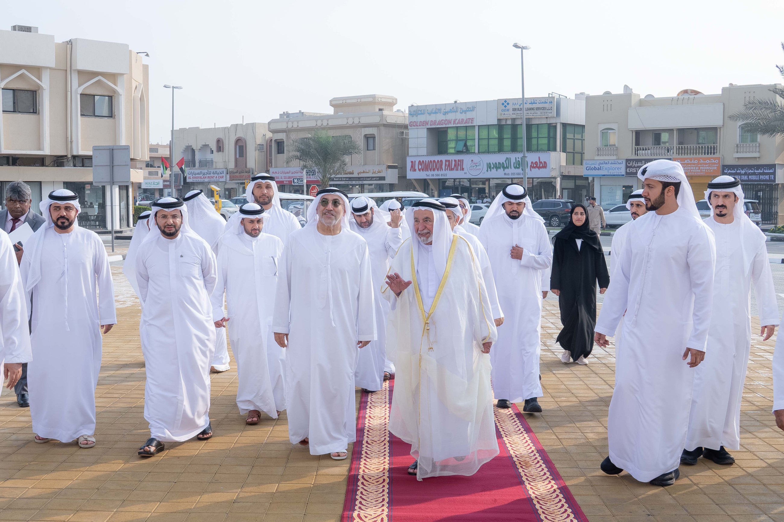 Sharjah Ruler inaugurates Independence Square project