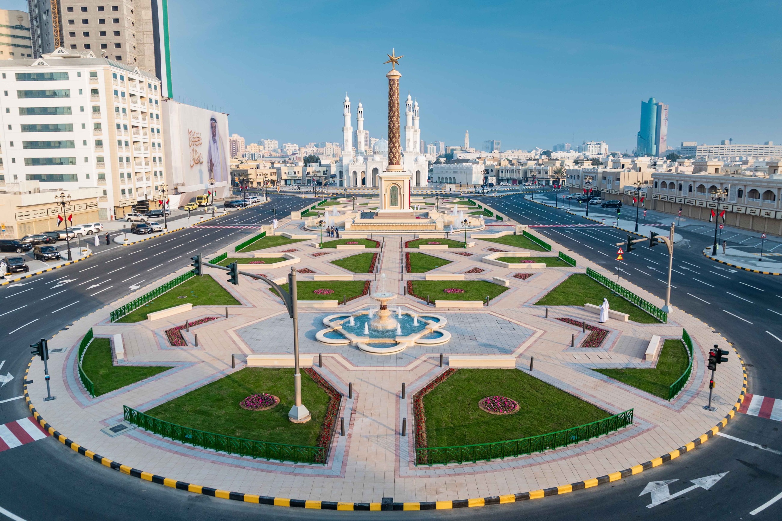 Sharjah Ruler inaugurates Independence Square project