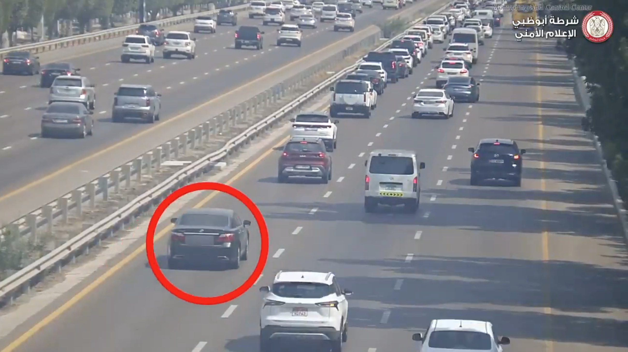 VIDEO: Abu Dhabi Police warn against distracted driving, violator faces Dhs800 fine, 4 black points