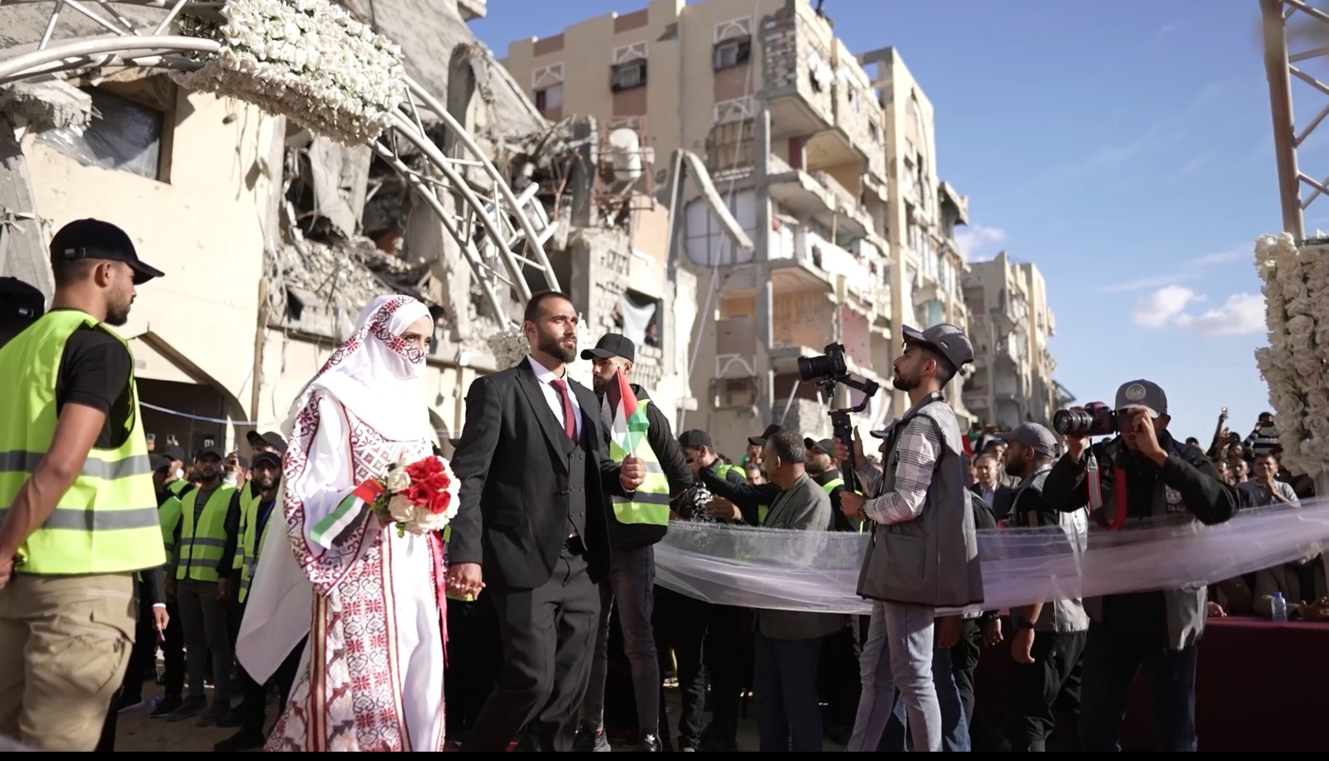 'Operation Chivalrous Knight 3' marks UAE’s 54th Eid Al Etihad with mass wedding in Gaza Strip