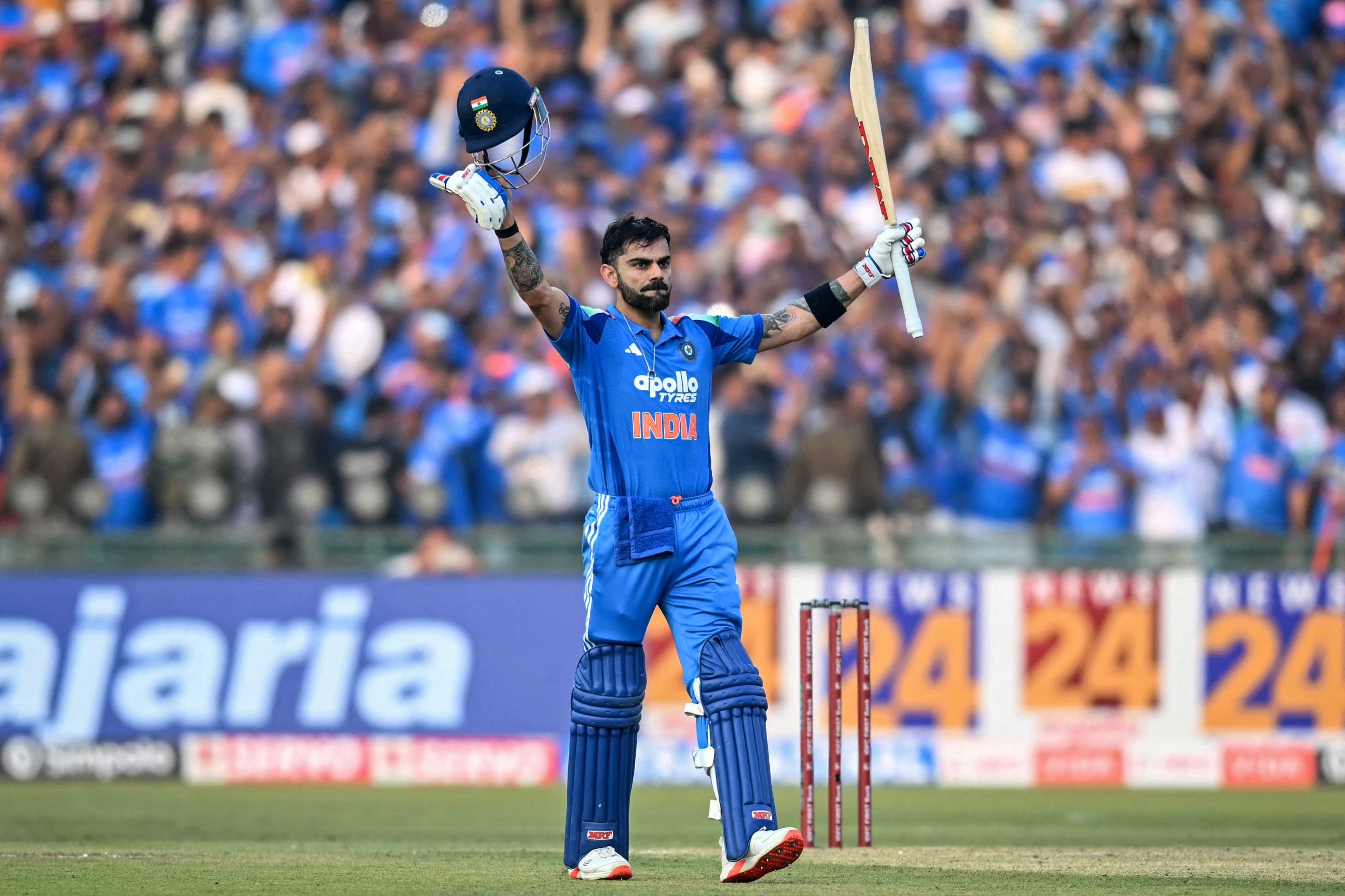 Kohli&rsquo;s ton in vain as South Africa chase down huge total to level ODI series