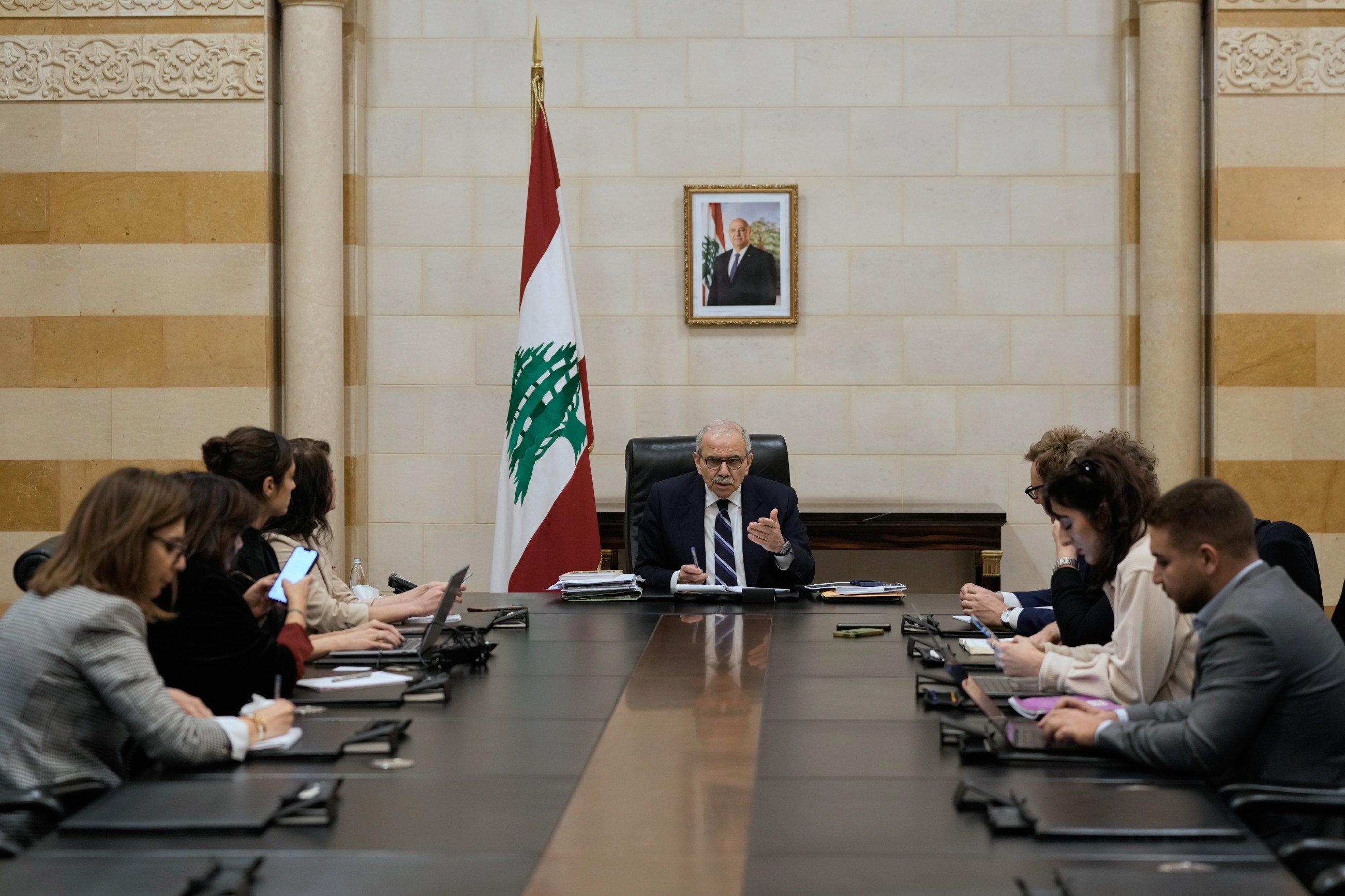 Truce monitor negotiations with Israel not peace talks, says Lebanon's PM Salam