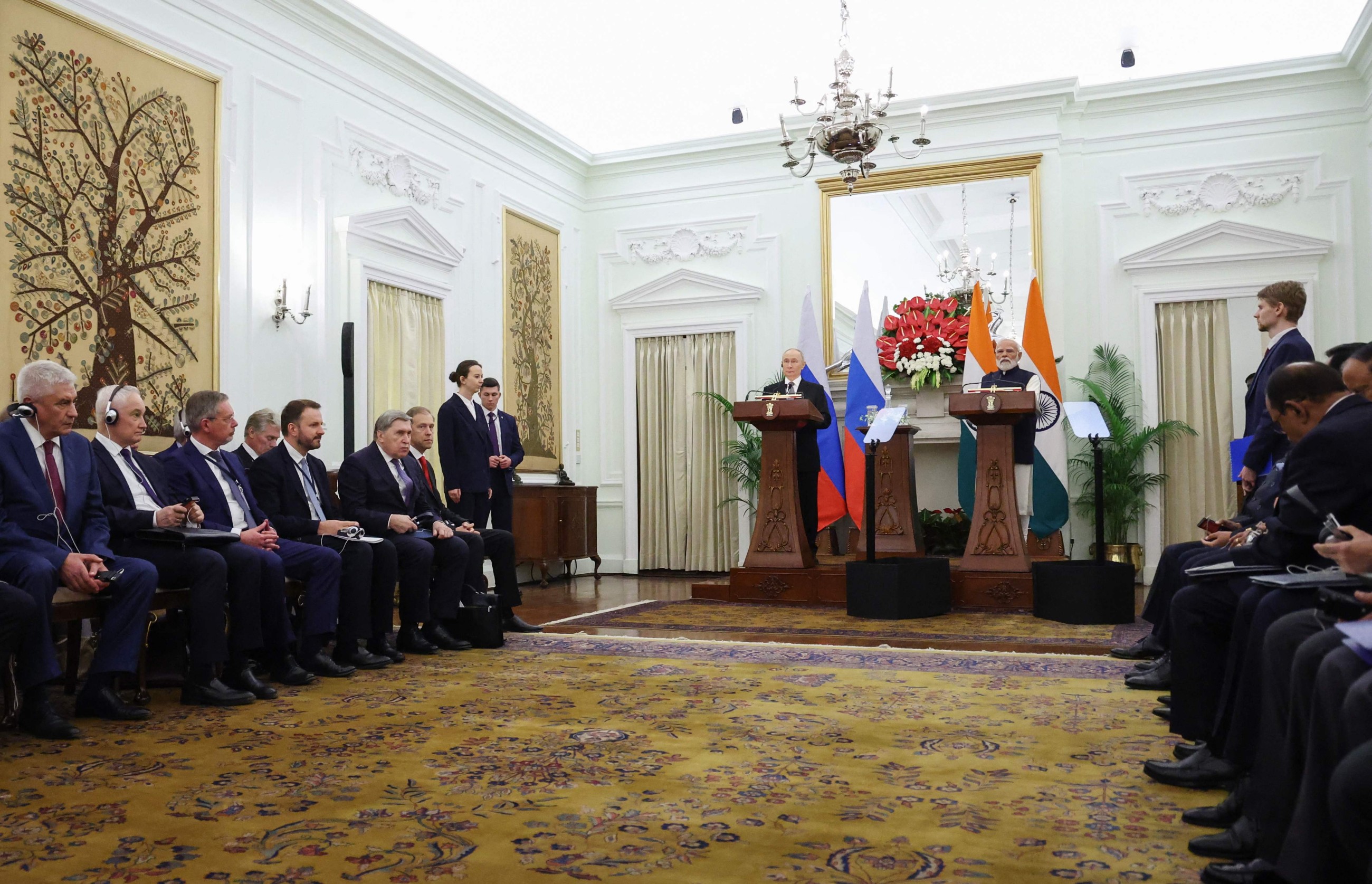 Russian President Putin offers India 'uninterrupted' oil in summit talks with PM Modi