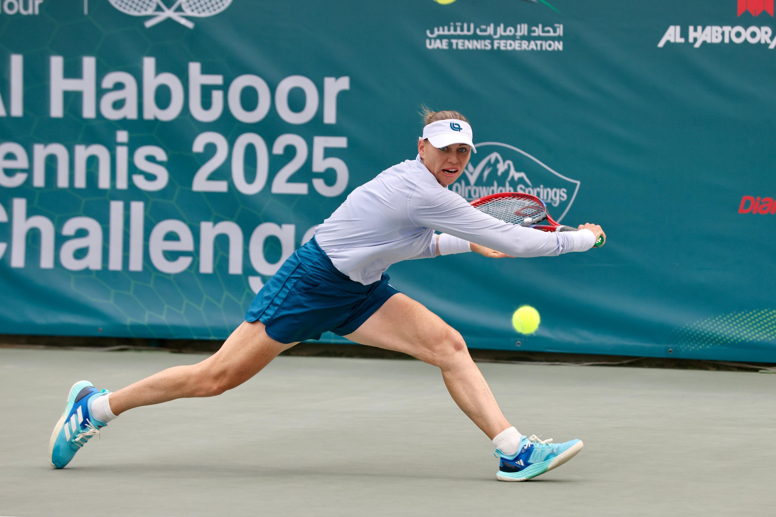 Zvonareva battles past Lansere to enter 28th Al Habtoor Tennis Challenge semis