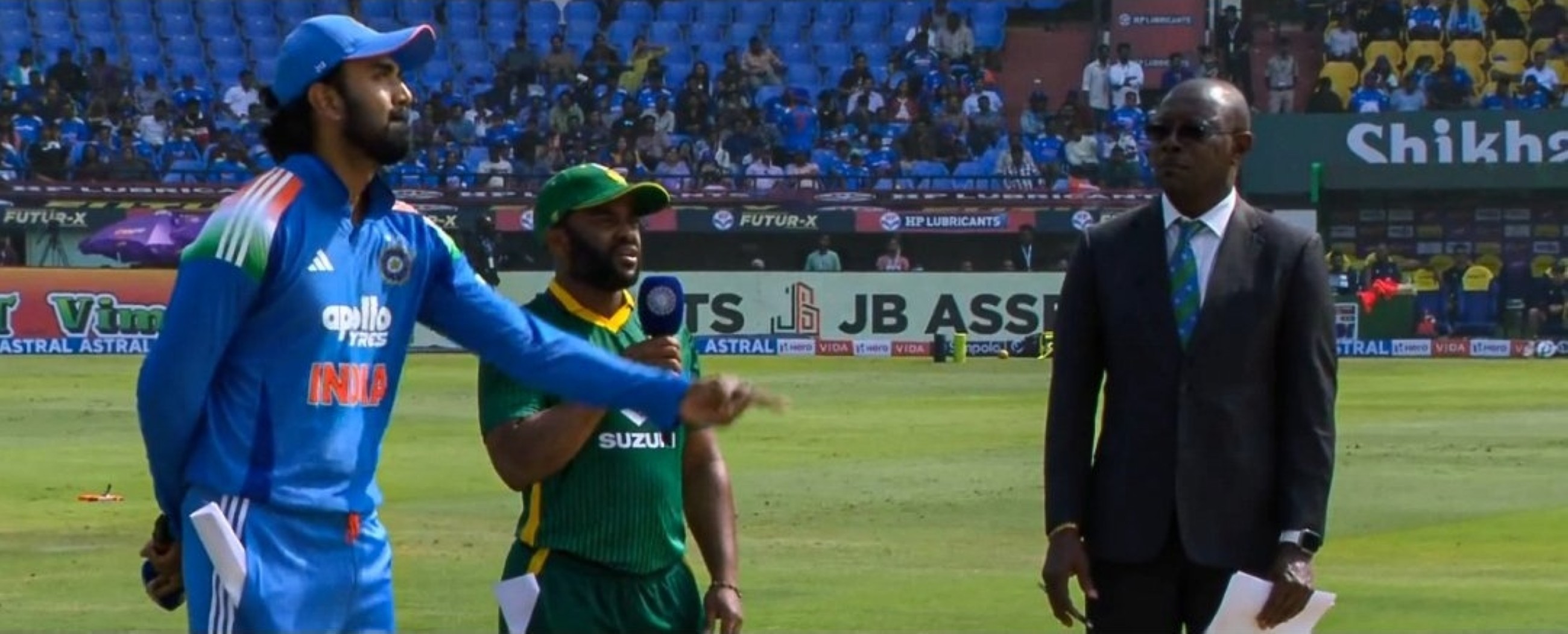 Finally! India break toss jinx as Rahul gets lucky