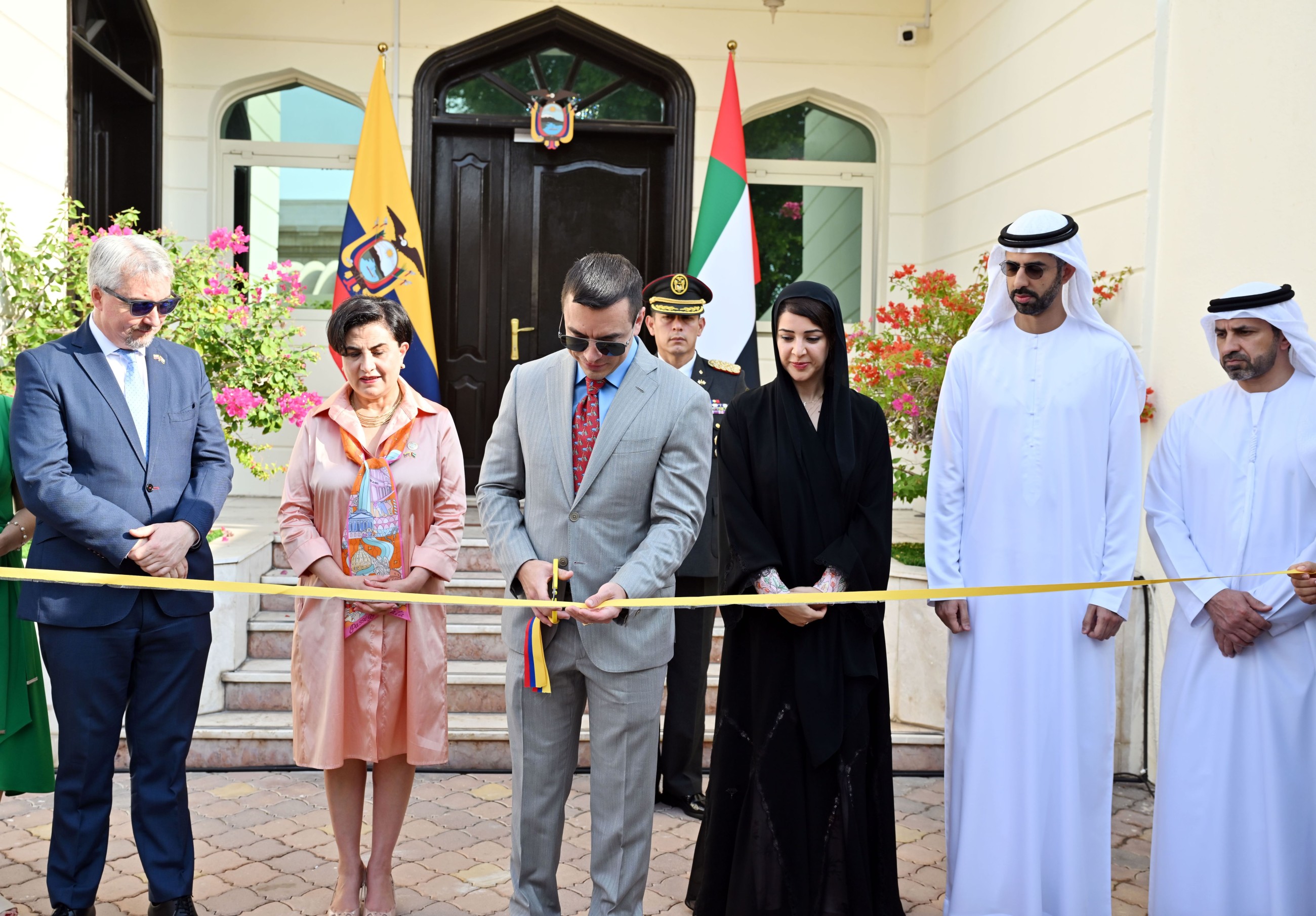 President of Ecuador inaugurates embassy in Abu Dhabi