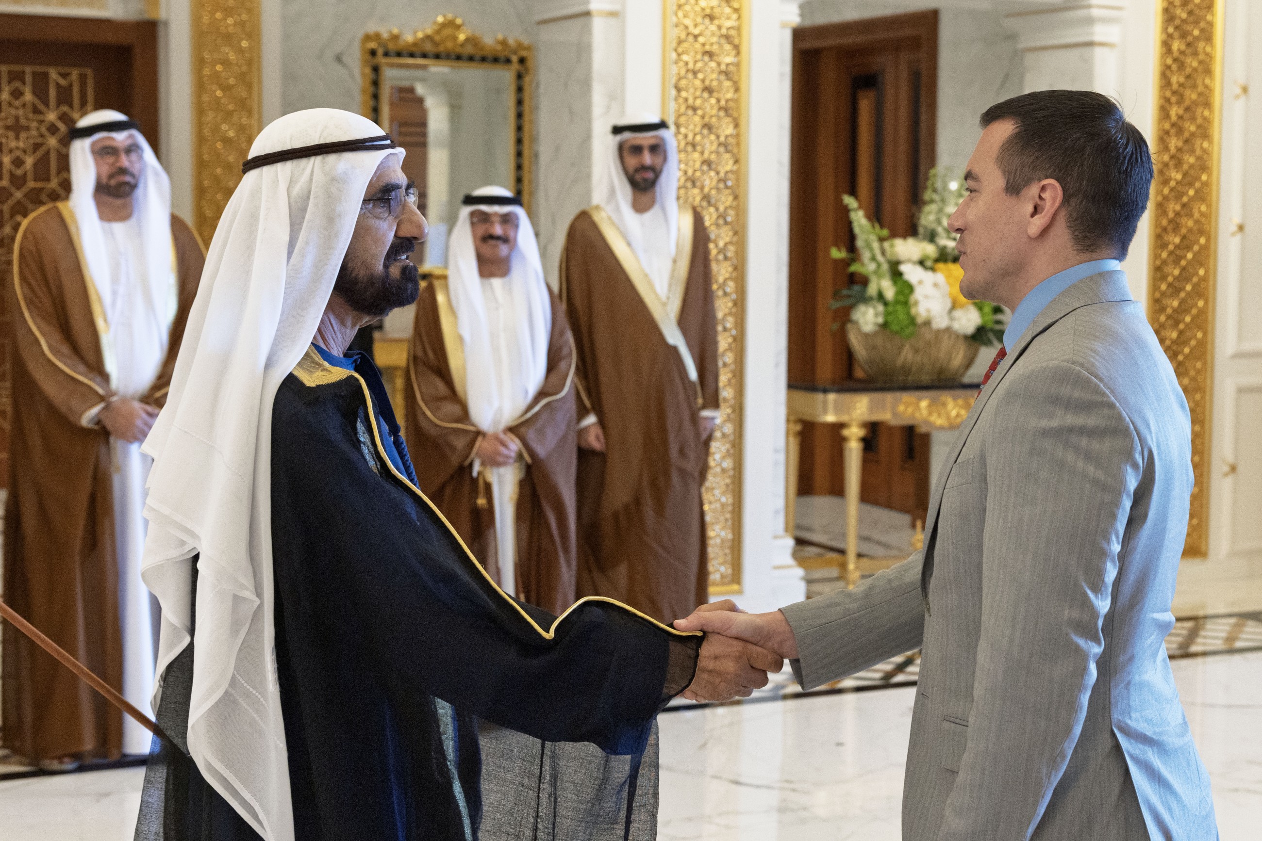 Sheikh Mohammed, Ecuadorian President Noboa discuss ways to enhance bilateral relations