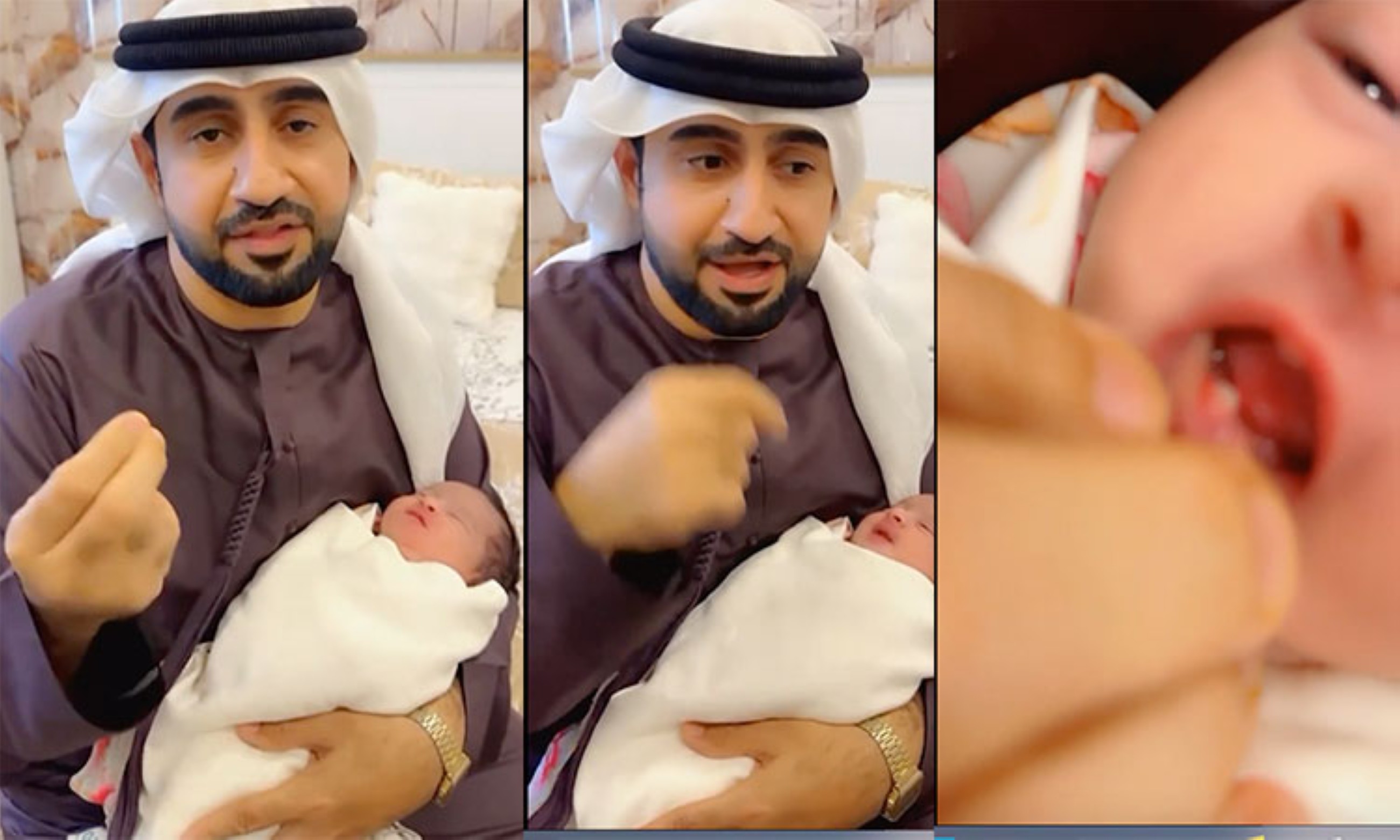Miracle: 6-day-old Emirati baby girl has tooth in Sharjah