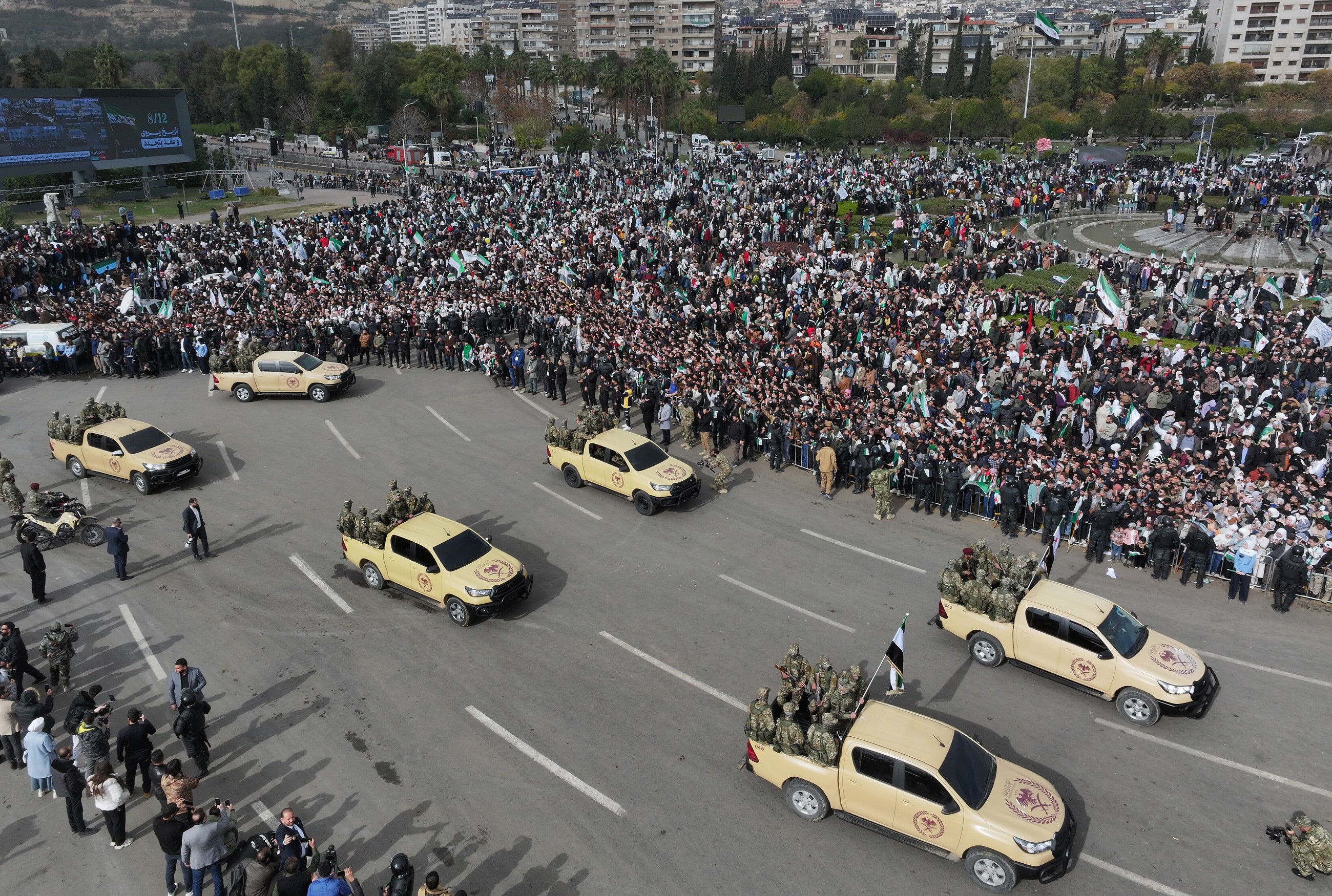 Syrian President Sharaa calls for united efforts to rebuild a year after Assad's ouster