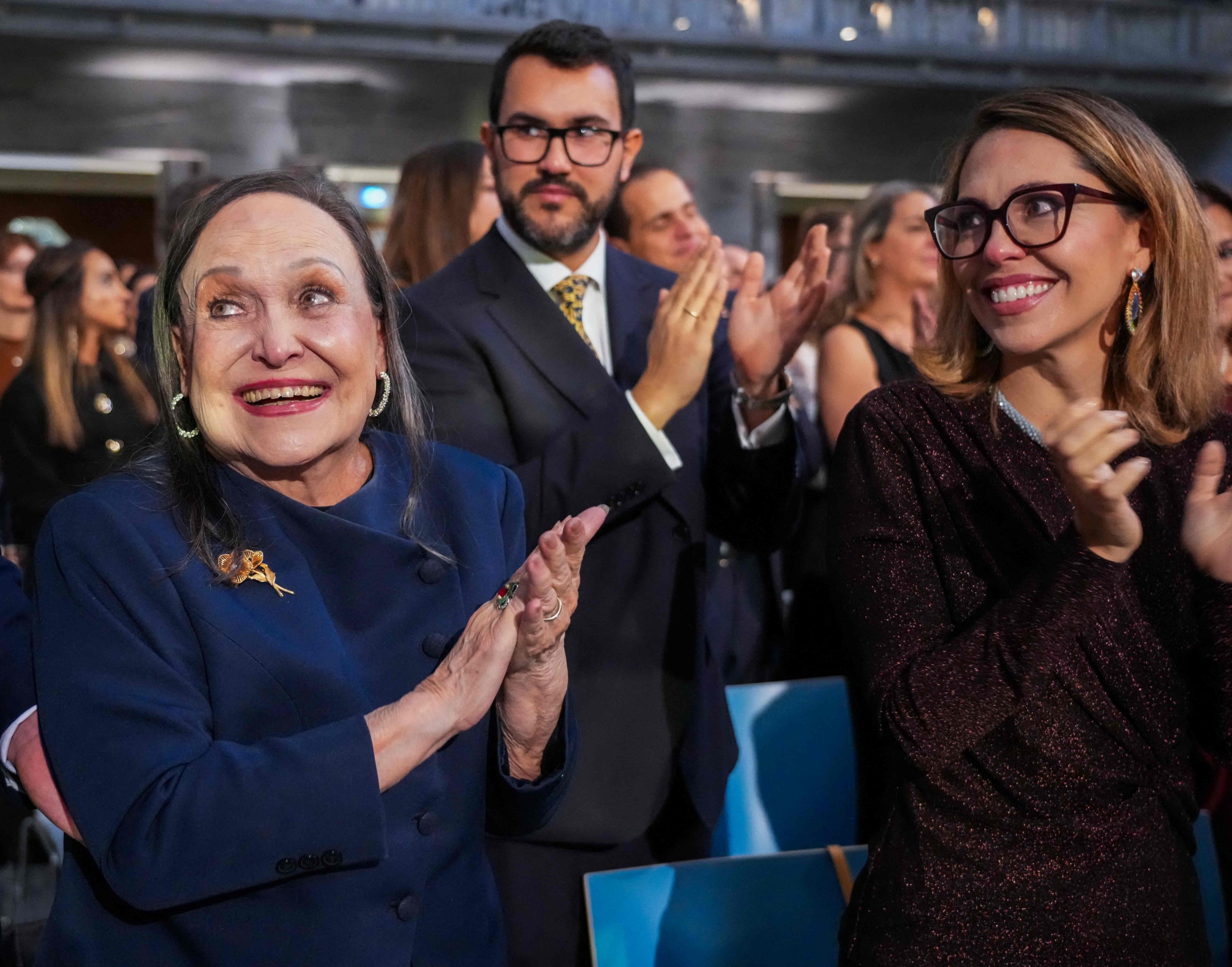 Daughter of Venezuela's Machado accepts Nobel Peace Prize in her absence