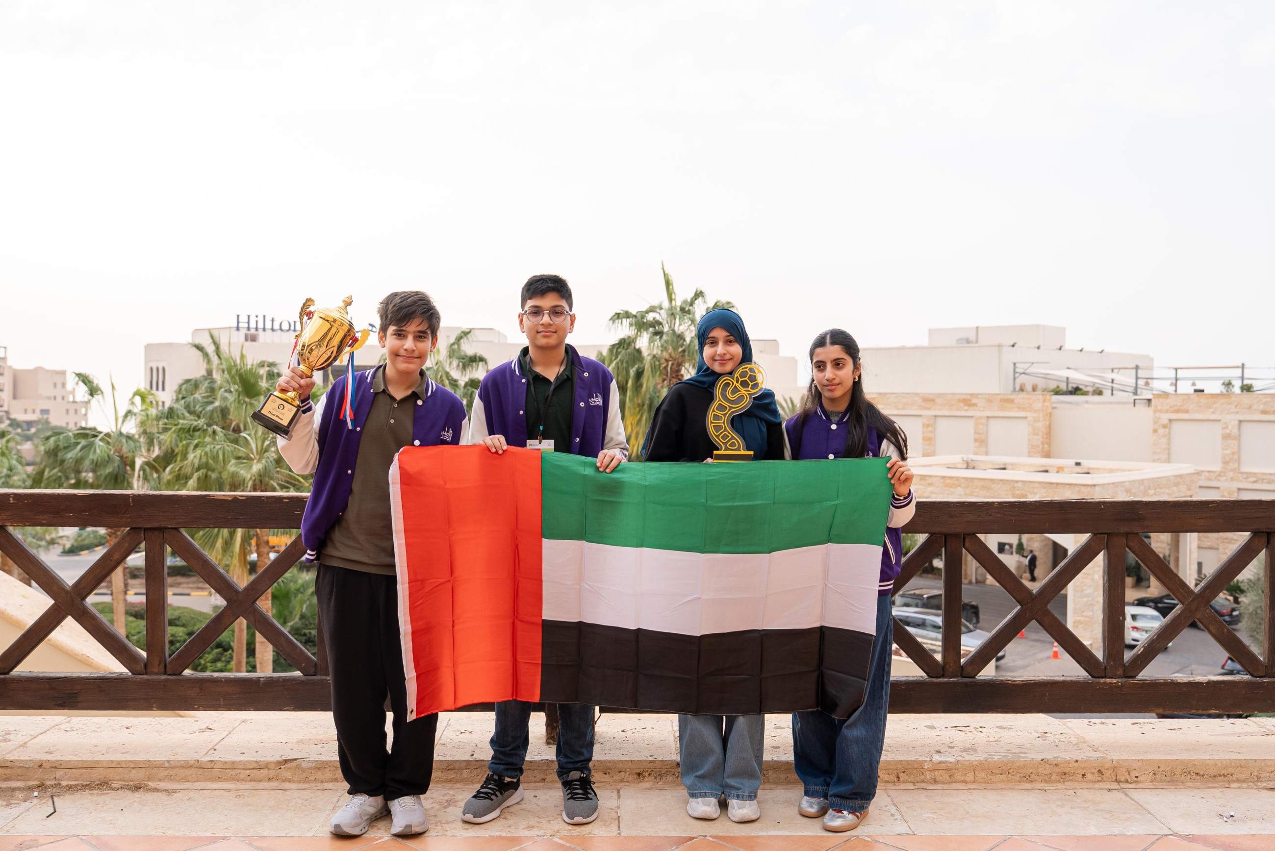 UAE tops Arab world, wins Robotics Olympiad in Jordan