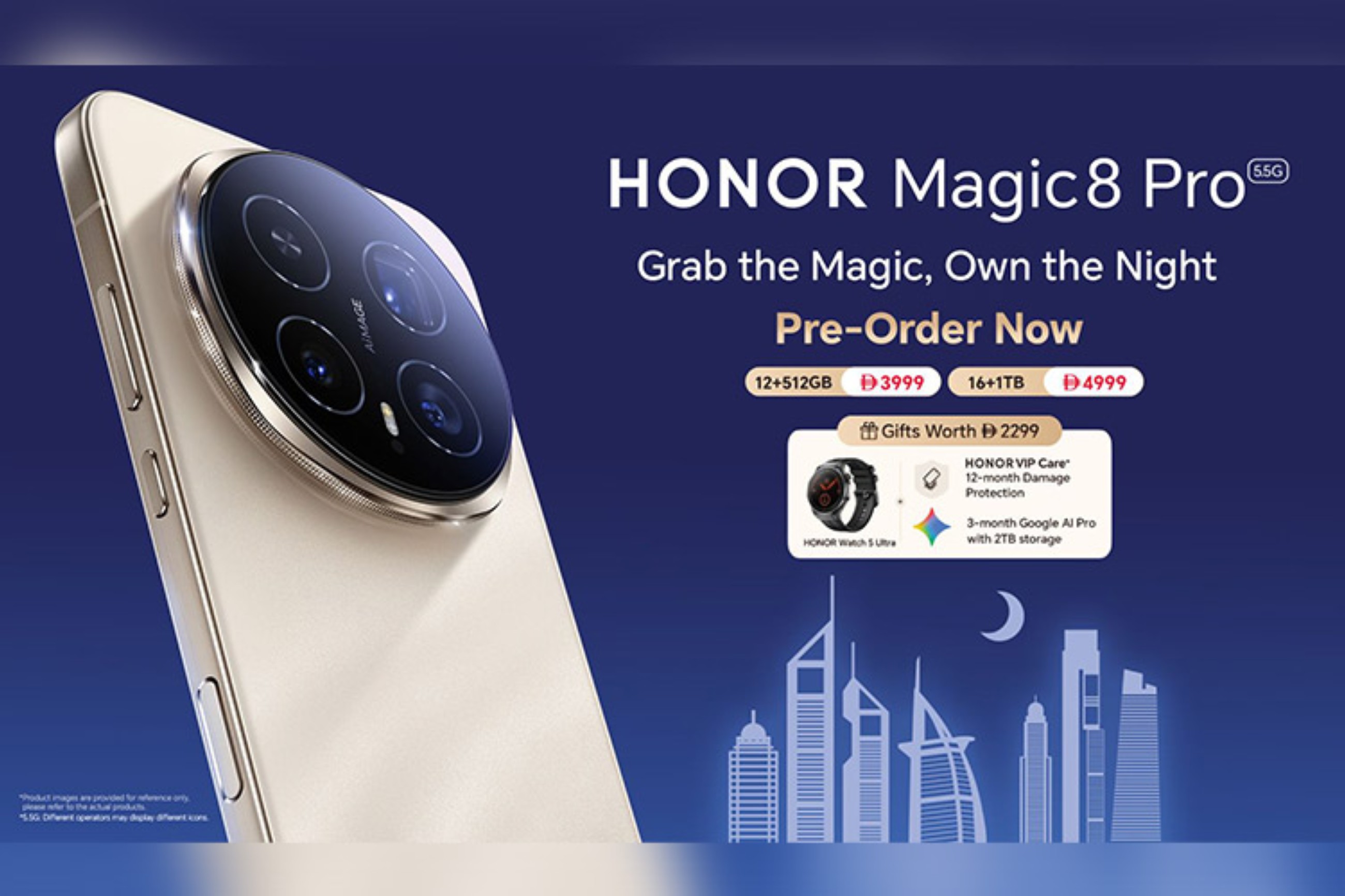 HONOR launches Magic8 Pro, announcing a new era of night photography powered by AI and 5.5g performance