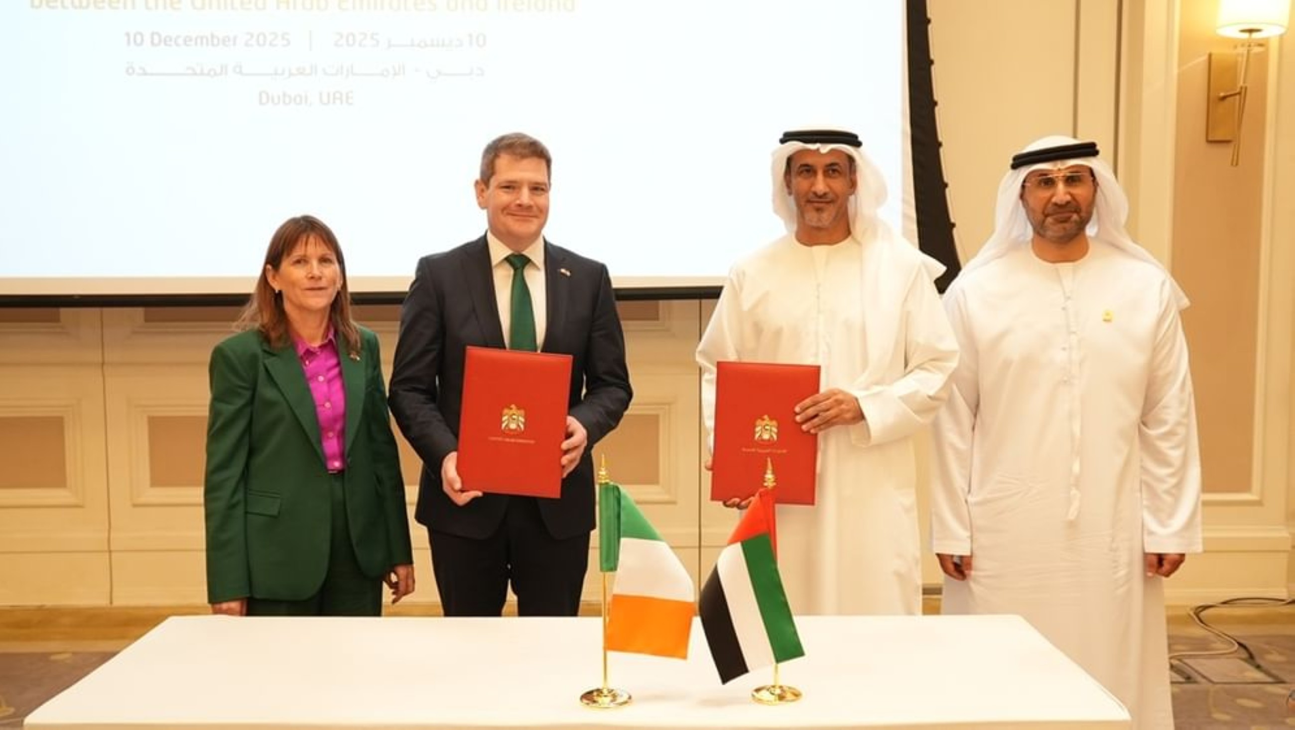UAE and Ireland to strengthen trade and investment ties