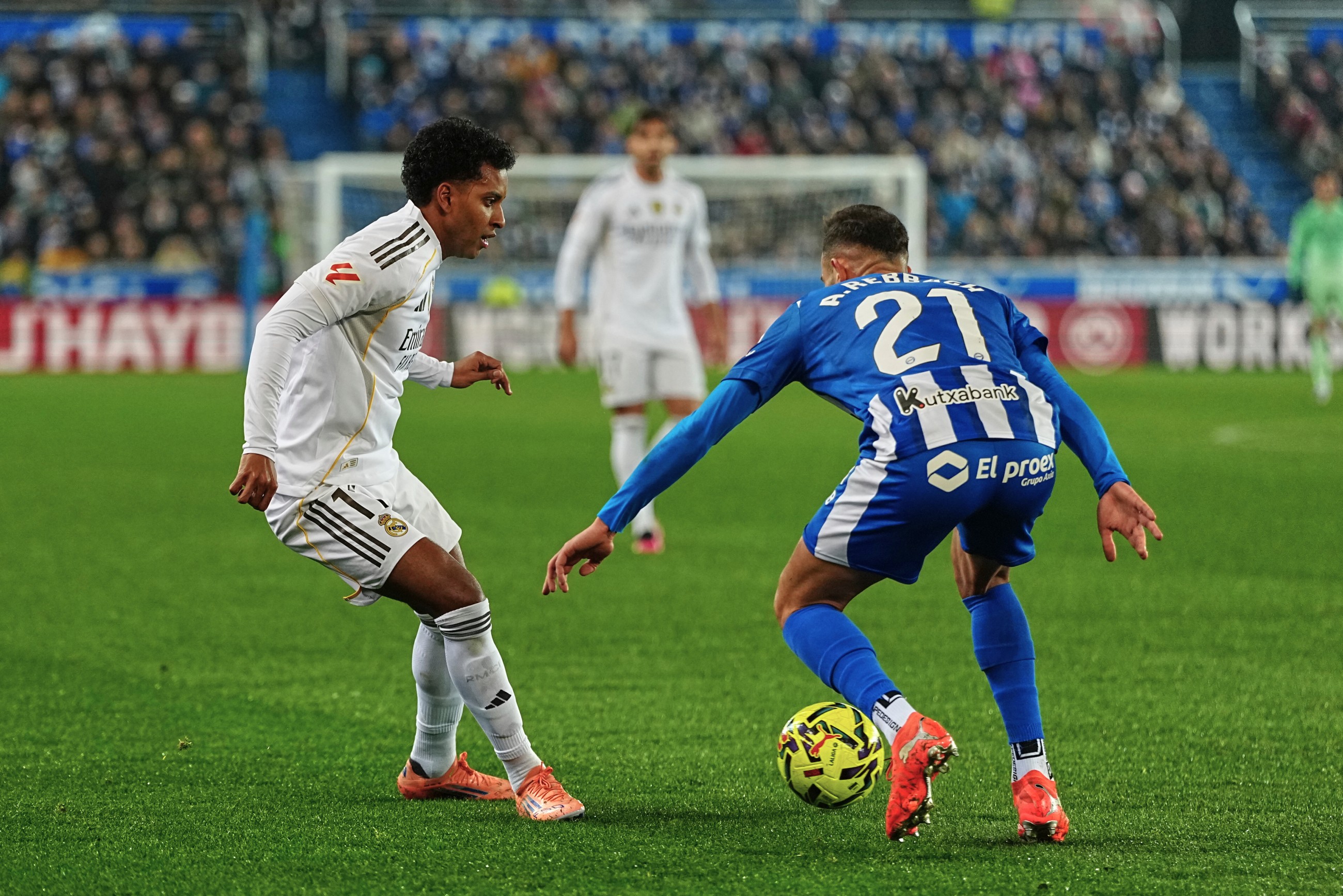 Rodrygo scrapes Real win vs Alaves to trim Barcelona lead