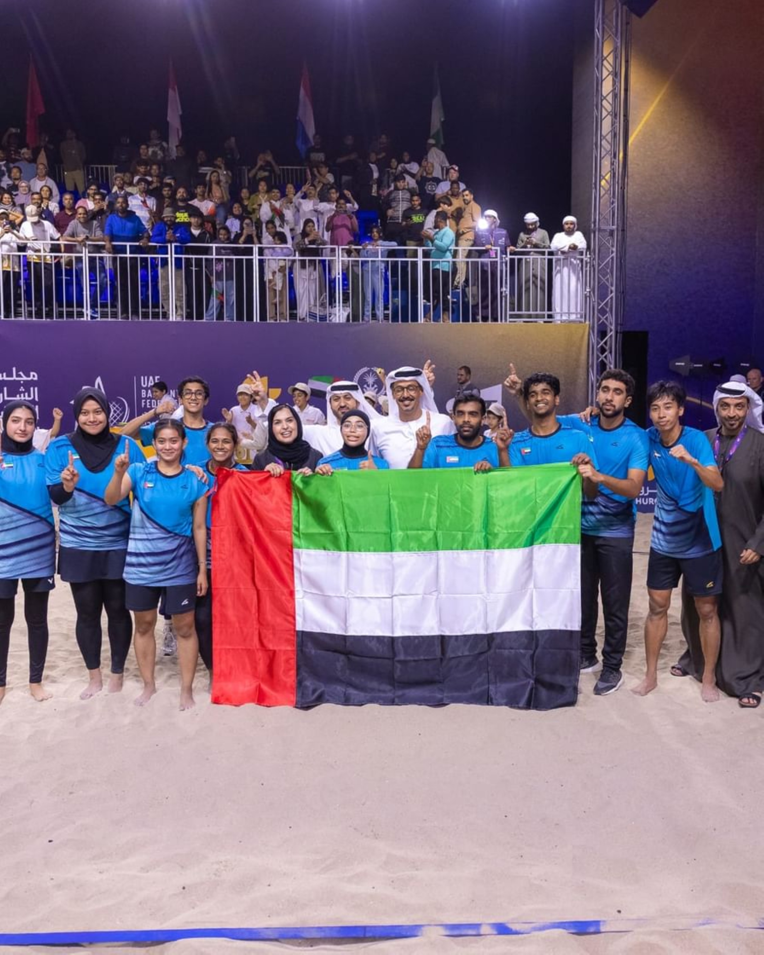 UAE stun China to lift Team Relay title at BWF AirBadminton World Cup