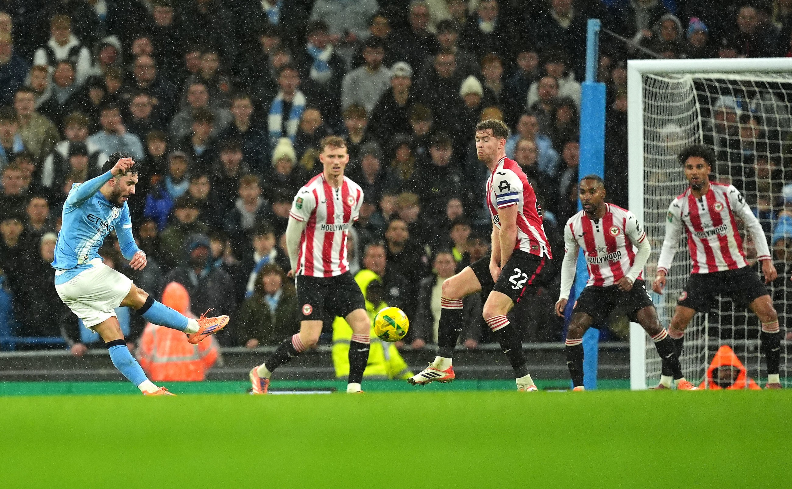 Cherki inspires City, Magpies strike late to reach League Cup semis