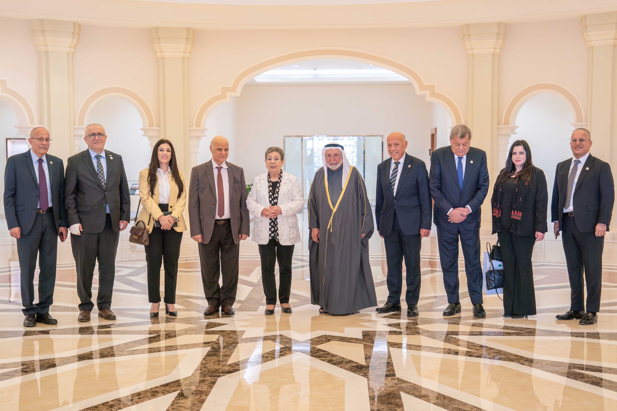 Sheikh Sultan affirms all support for Palestinian institutions