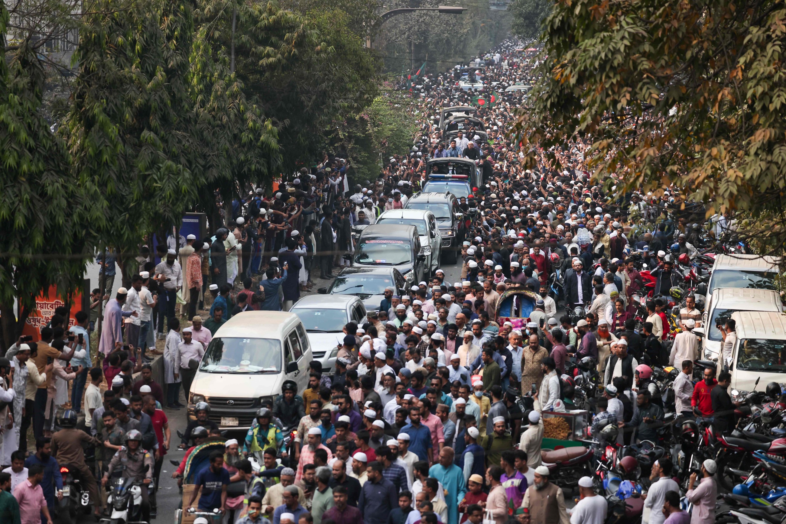 Bangladesh holds state funeral for slain student leader amid tight security