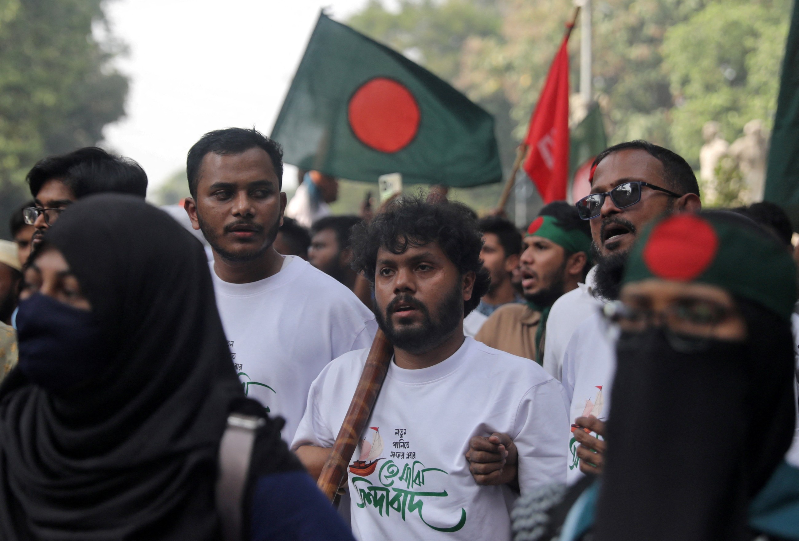 Bangladesh holds state funeral for slain student leader amid tight security