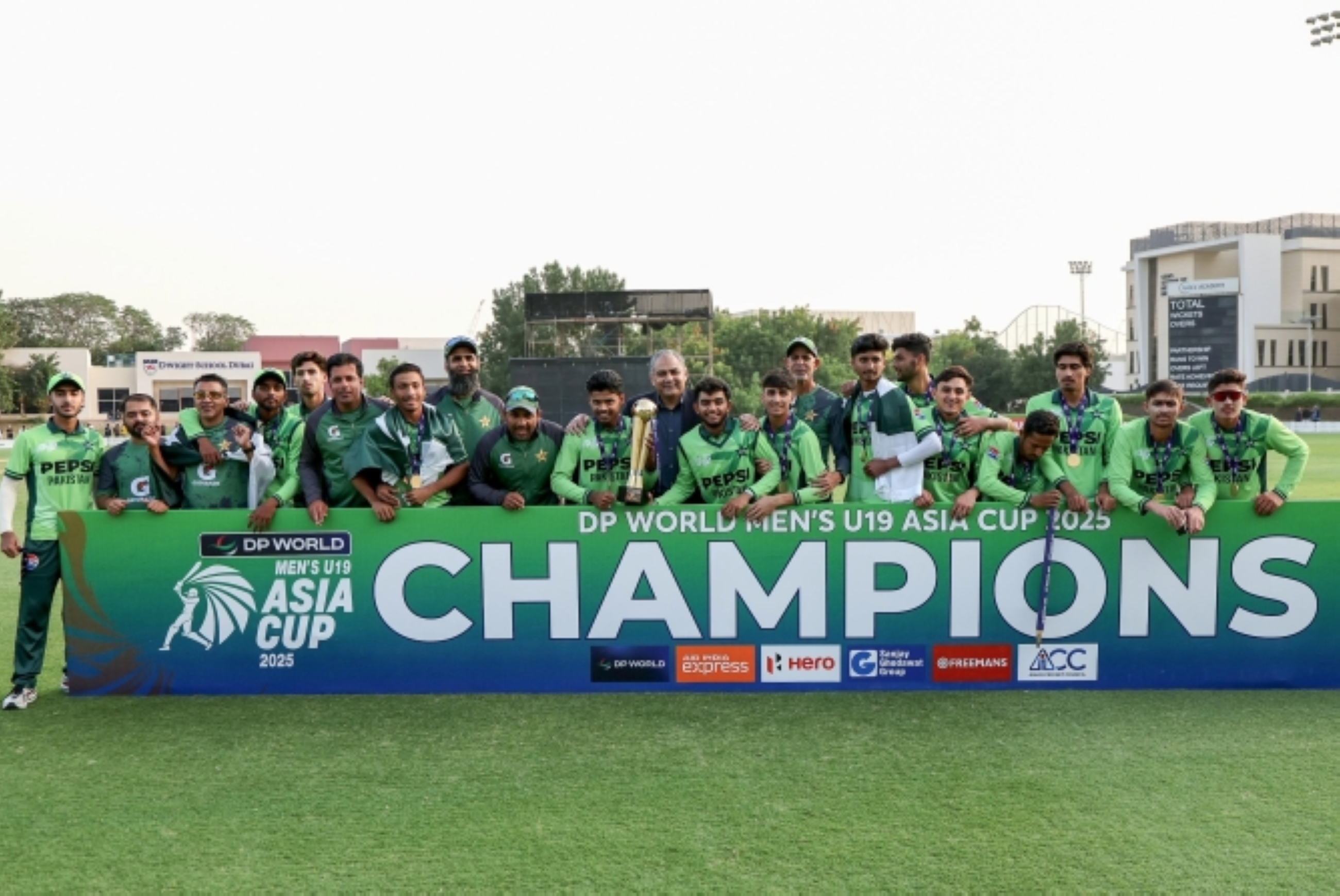 Minhas hits 172 as Pakistan crush India to clinch U-19 Asia Cup title