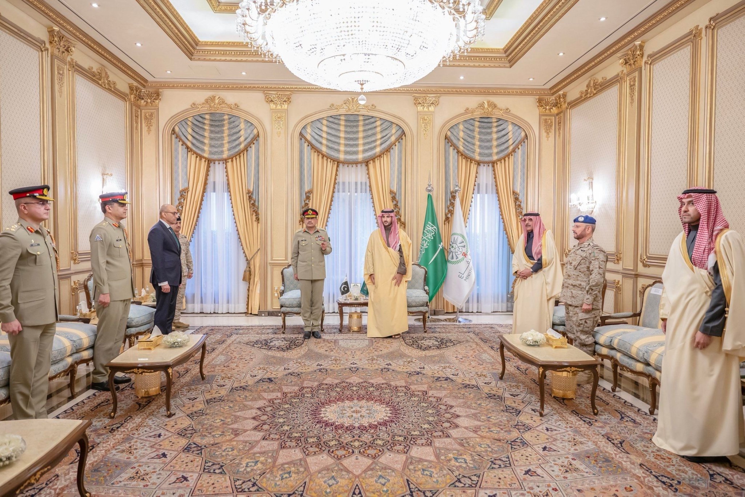 Saudi Arabia awards Pakistan's army chief highest national honour after defence pact