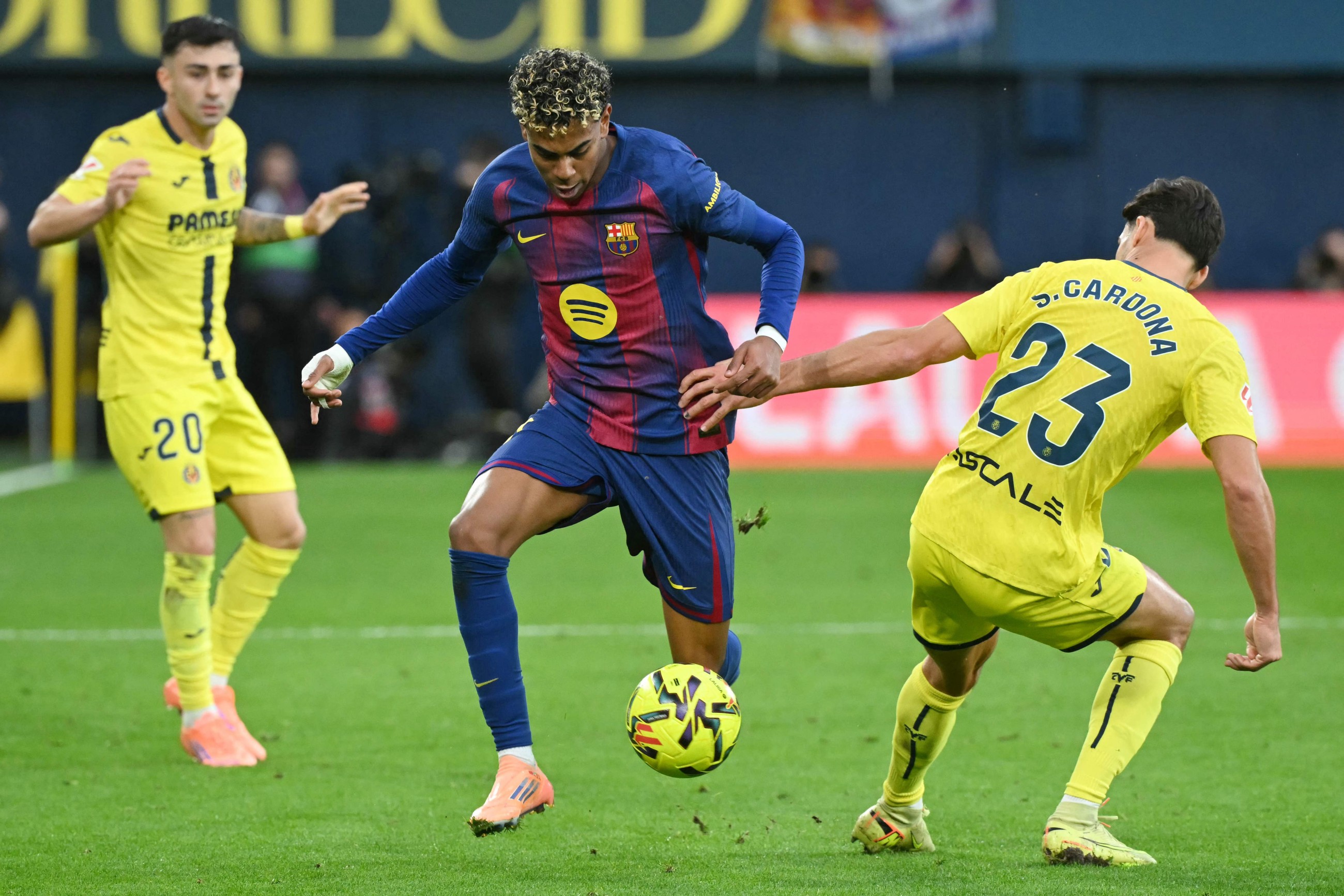 Barca strengthen Spanish League lead with victory over Villarreal