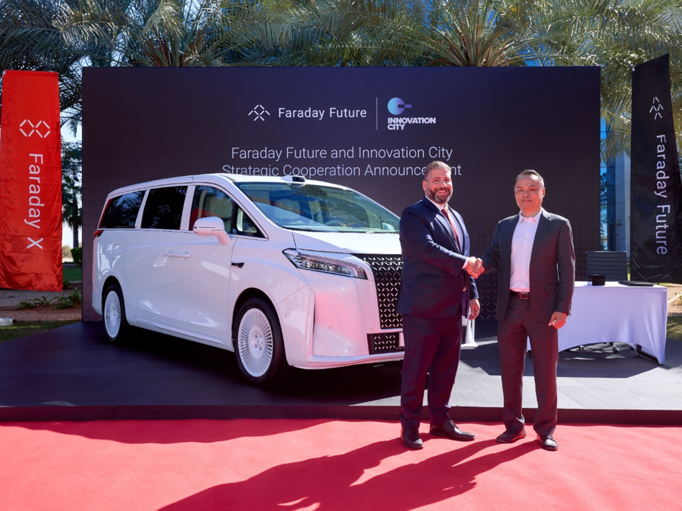Faraday Future Middle East signs strategic cooperation MOU with RAK Digital Assets Oasis and Holds FX Super One delivery ceremony, advancing collaboration in AI, Web3, and embodied intelligence