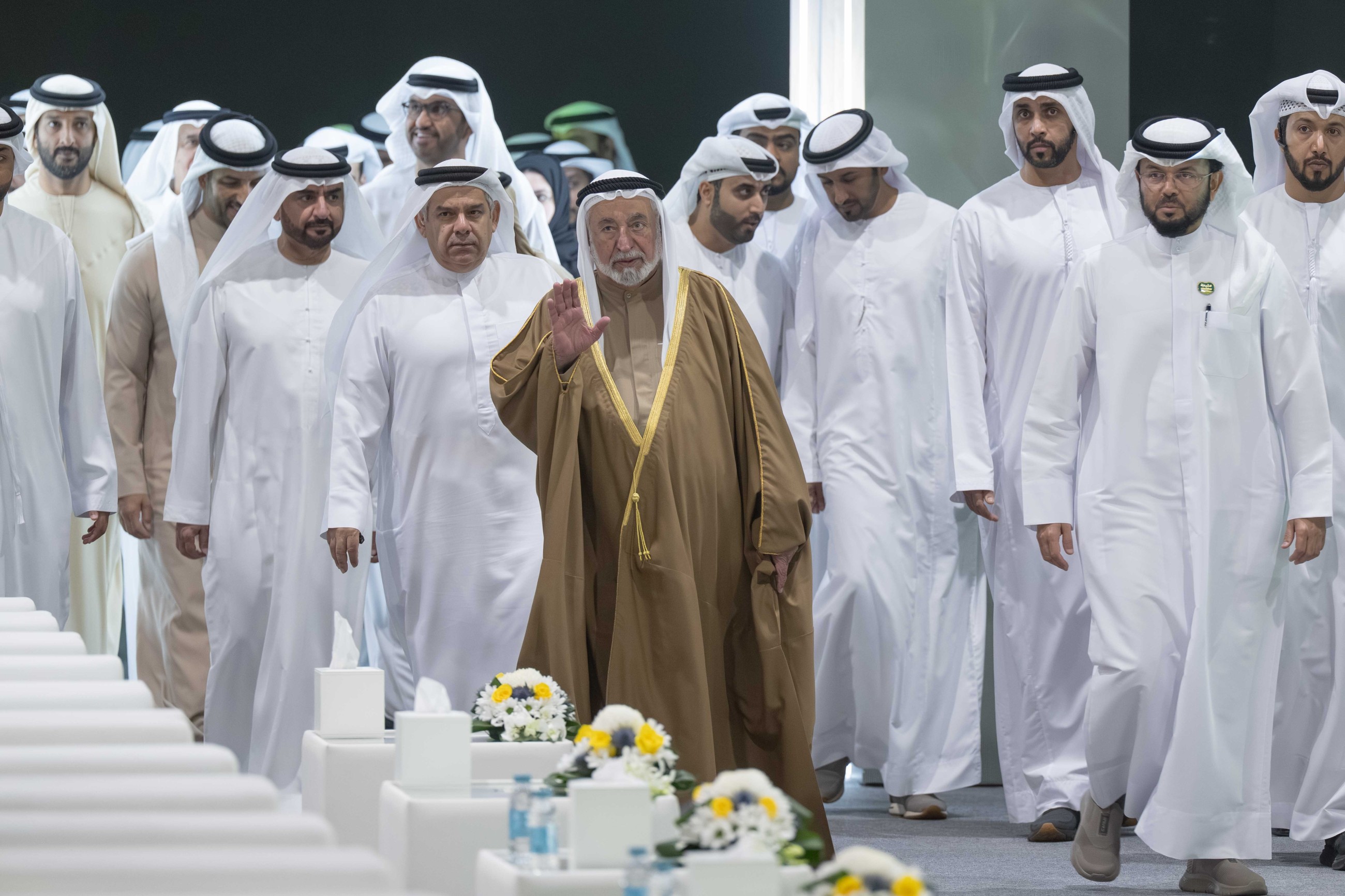 Sheikh Sultan opens Mleiha dairy factory, receives Guinness World Record certificate