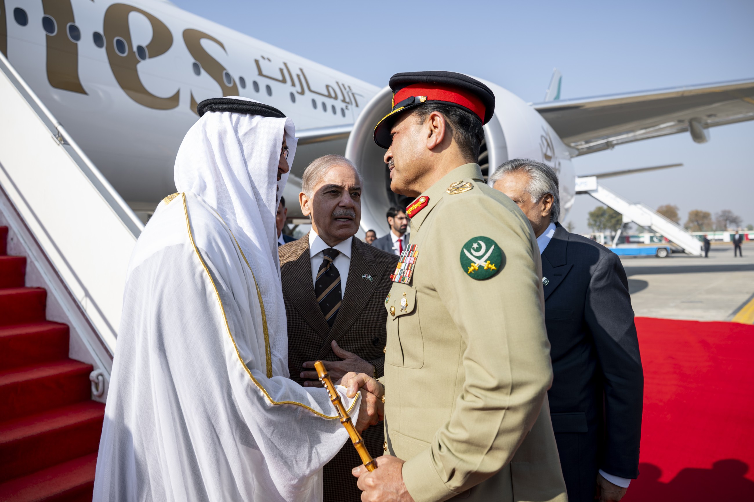 President Sheikh Mohamed reaches Islamabad on first official visit to Pakistan