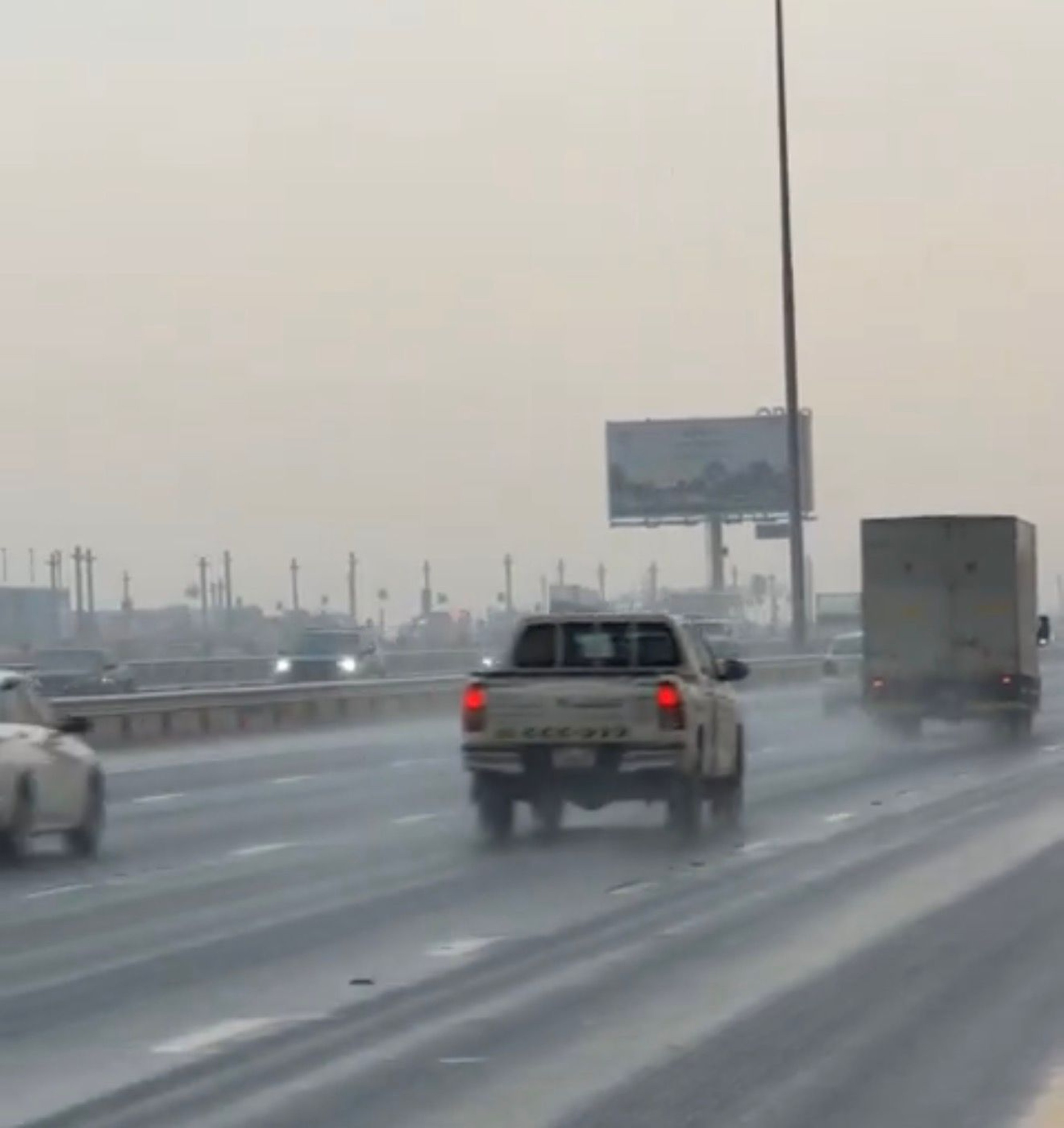 Heavy rain lashes several areas of UAE