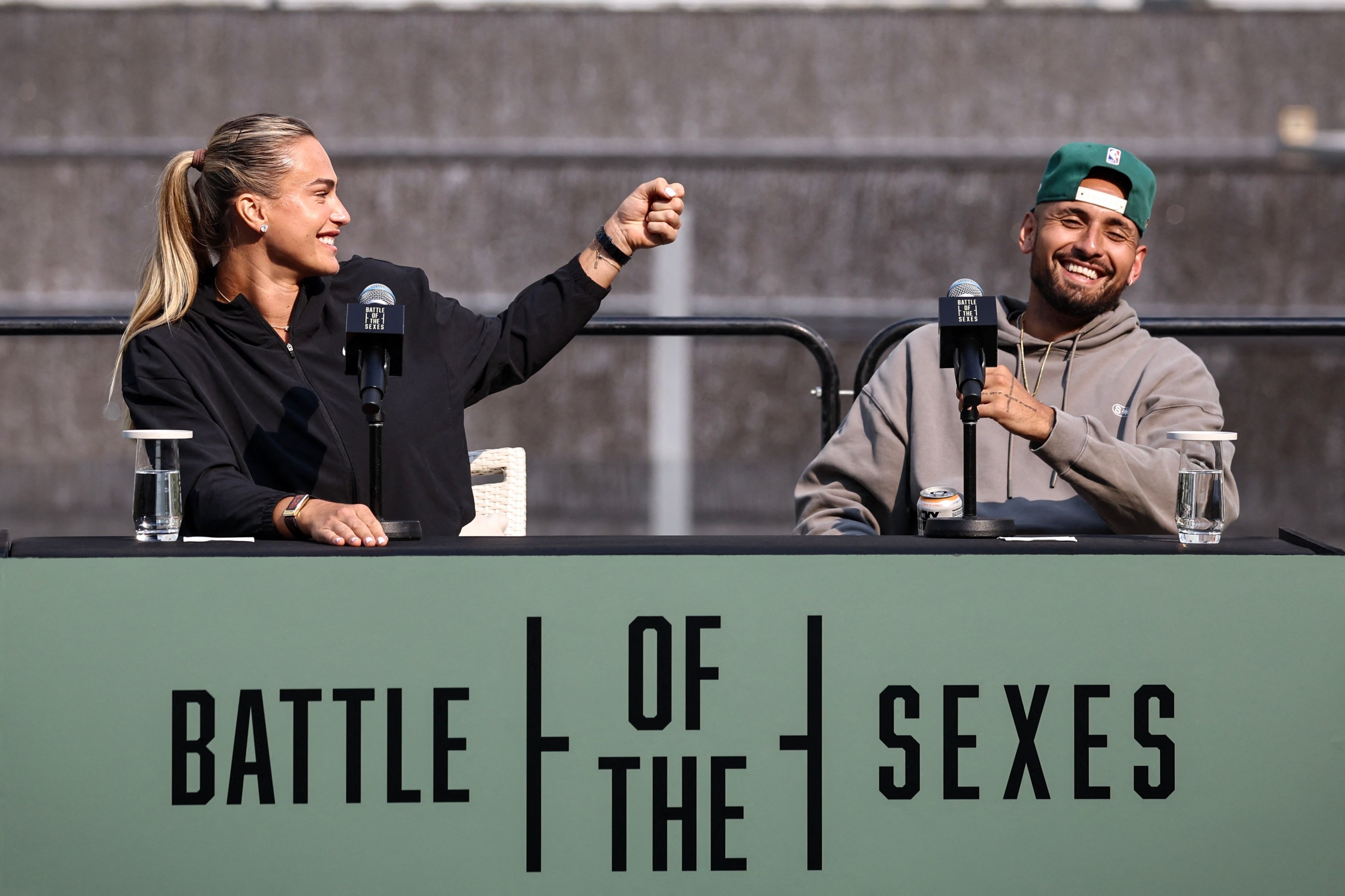 Sabalenka, Kyrgios relishing 'Battle of the Sexes' challenge in Dubai