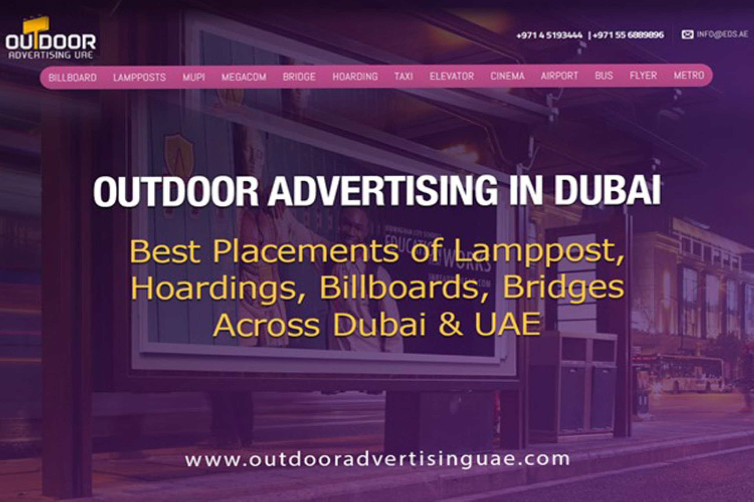 EDS announces the official launch of OutdoorAdvertisingUAE.com — a comprehensive platform for outdoor advertising across all seven Emirates