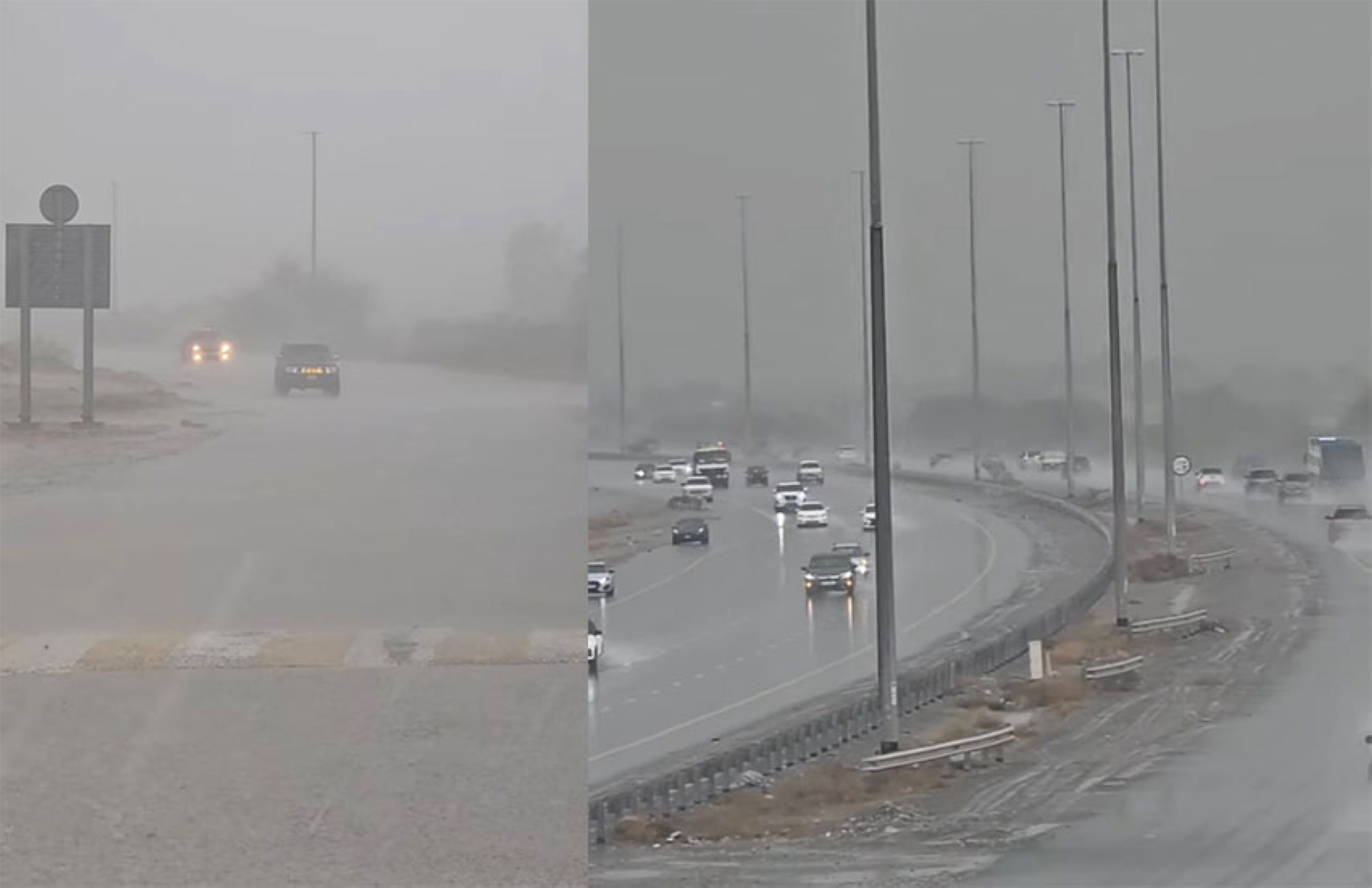 Heavy rain lashes parts of Sharjah, Dubai, Ajman and RAK