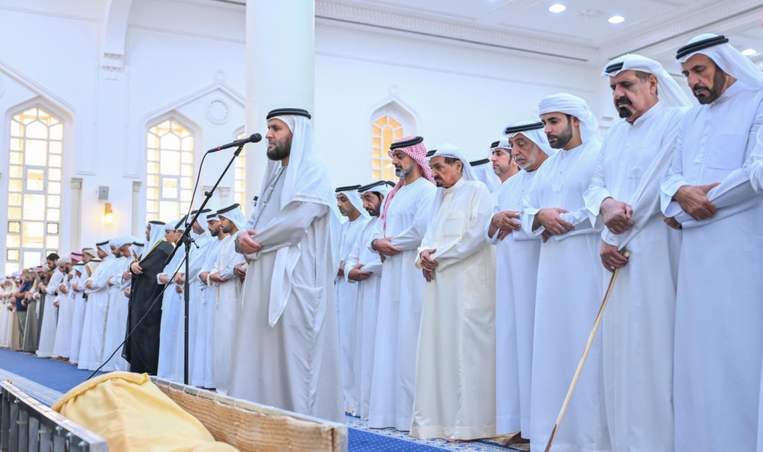 Ajman Ruler performs funeral prayers for Al Nuaimi family members