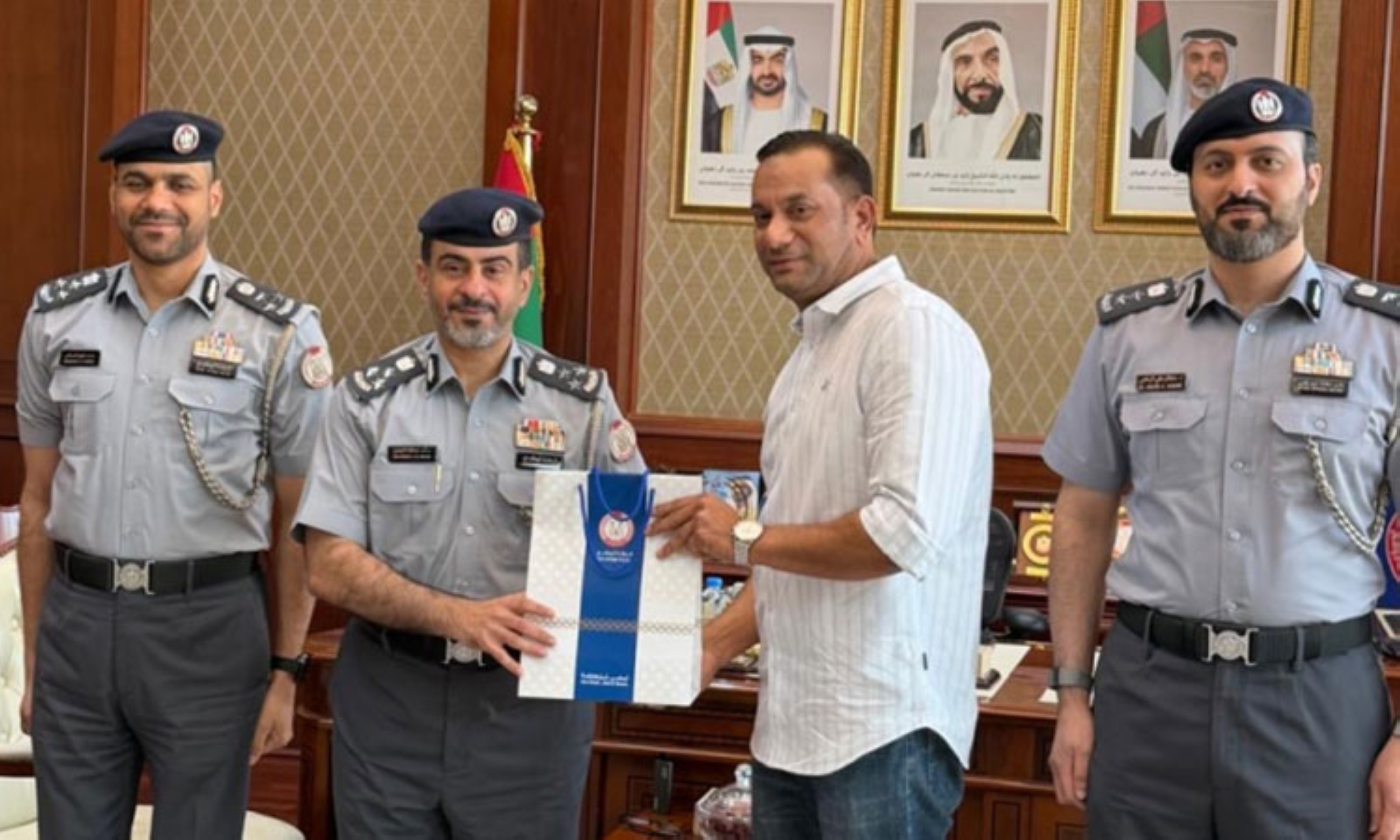 Abu Dhabi Police honour Asian man for his honesty