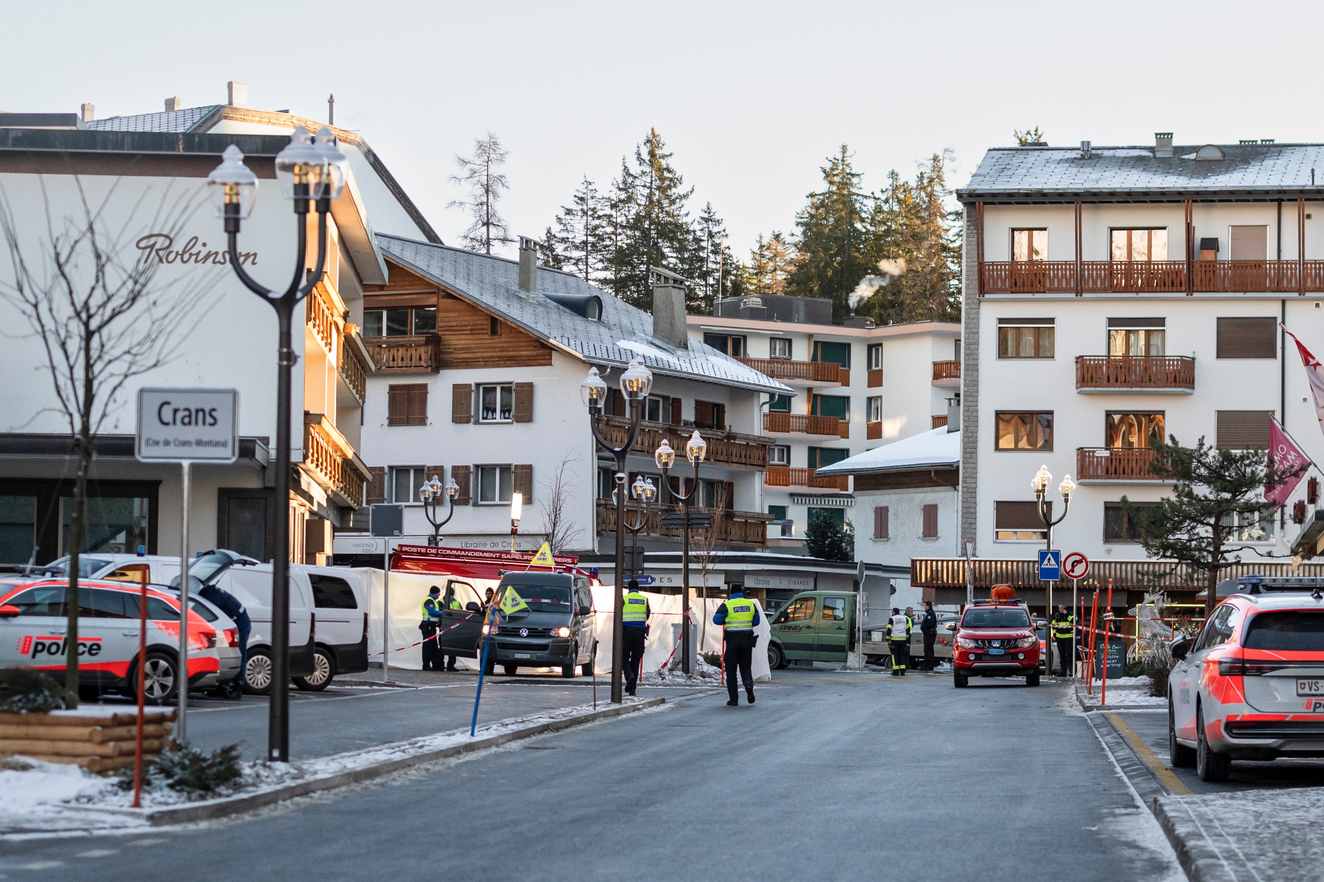 Dozens killed, 100 injured in fire at Swiss ski resort during New Year's celebrations