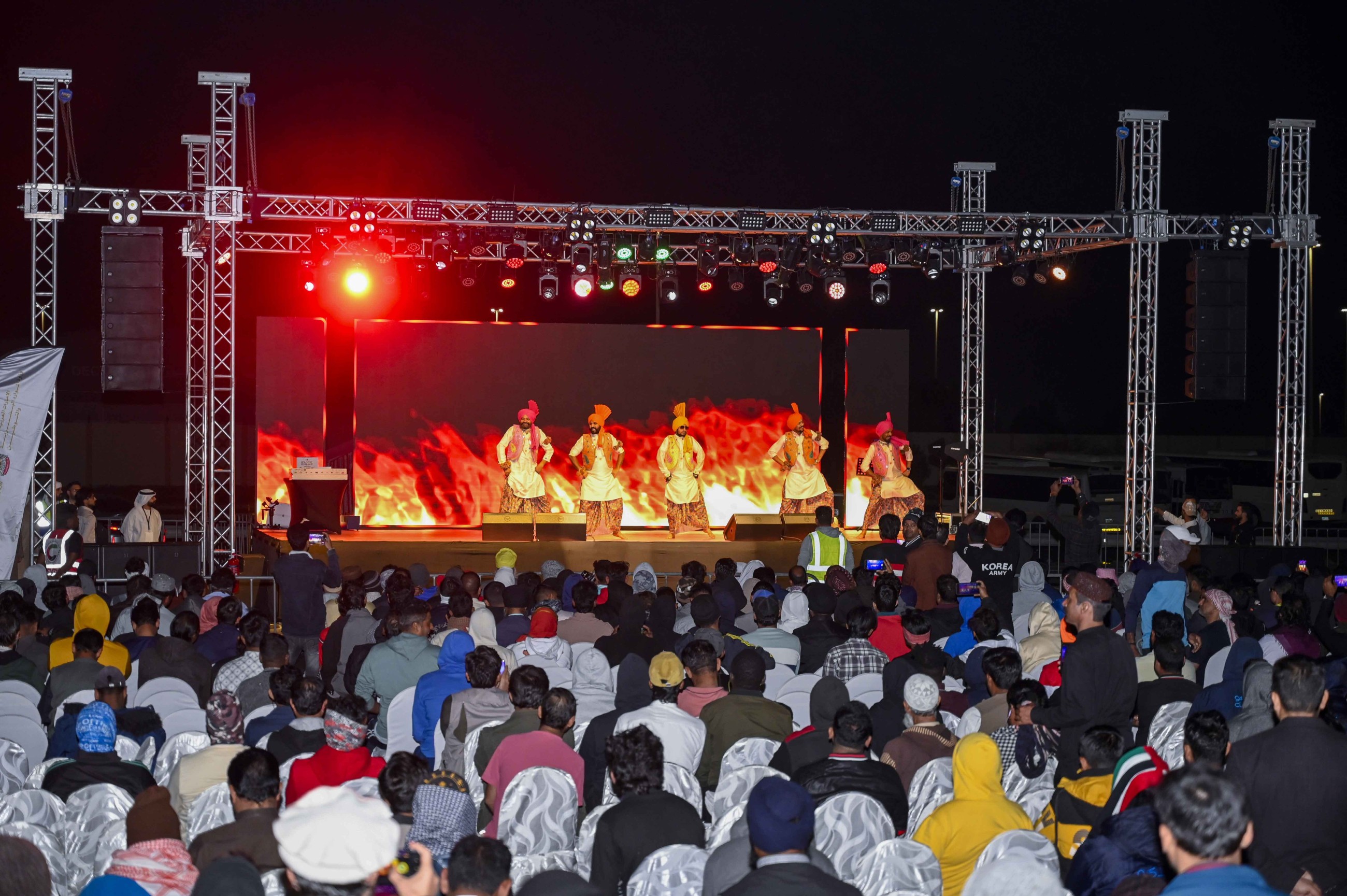Over 300,000 workers take part in New Year festivities across the UAE