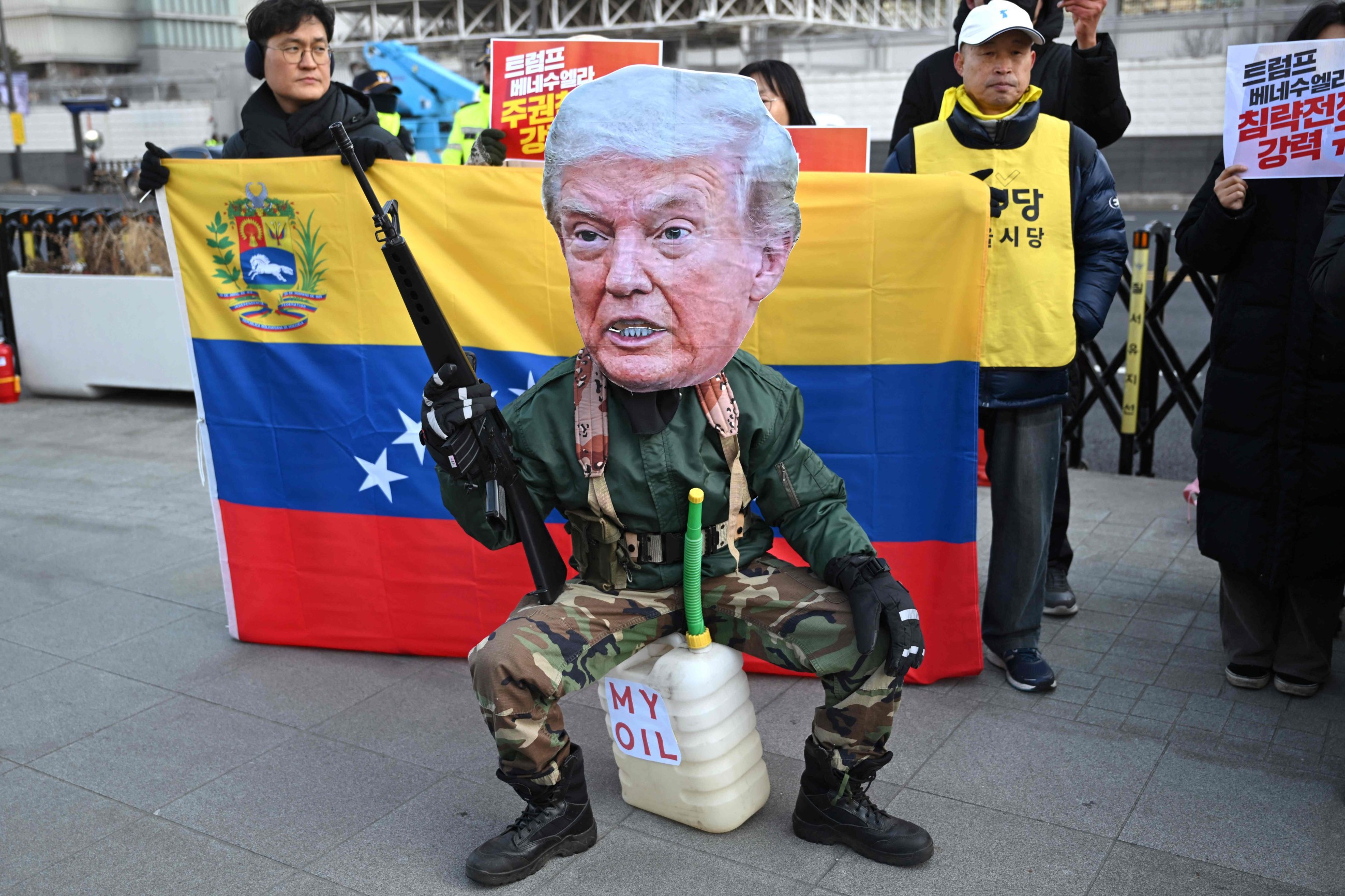 Trump declares US 'in charge' of Venezuela and Maduro goes to court