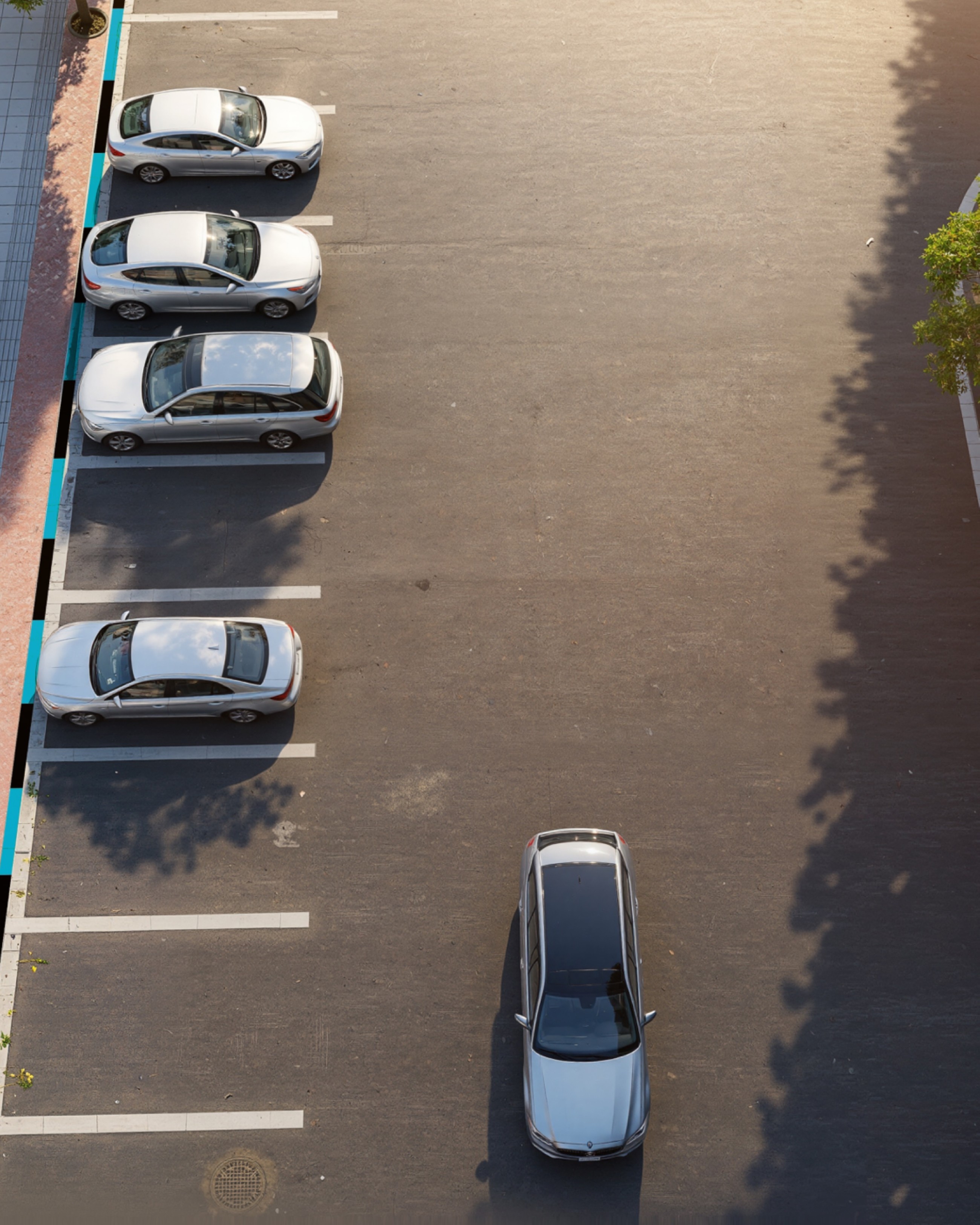 Activation of paid parking system in Musaffah to regulate parking and ease traffic flow