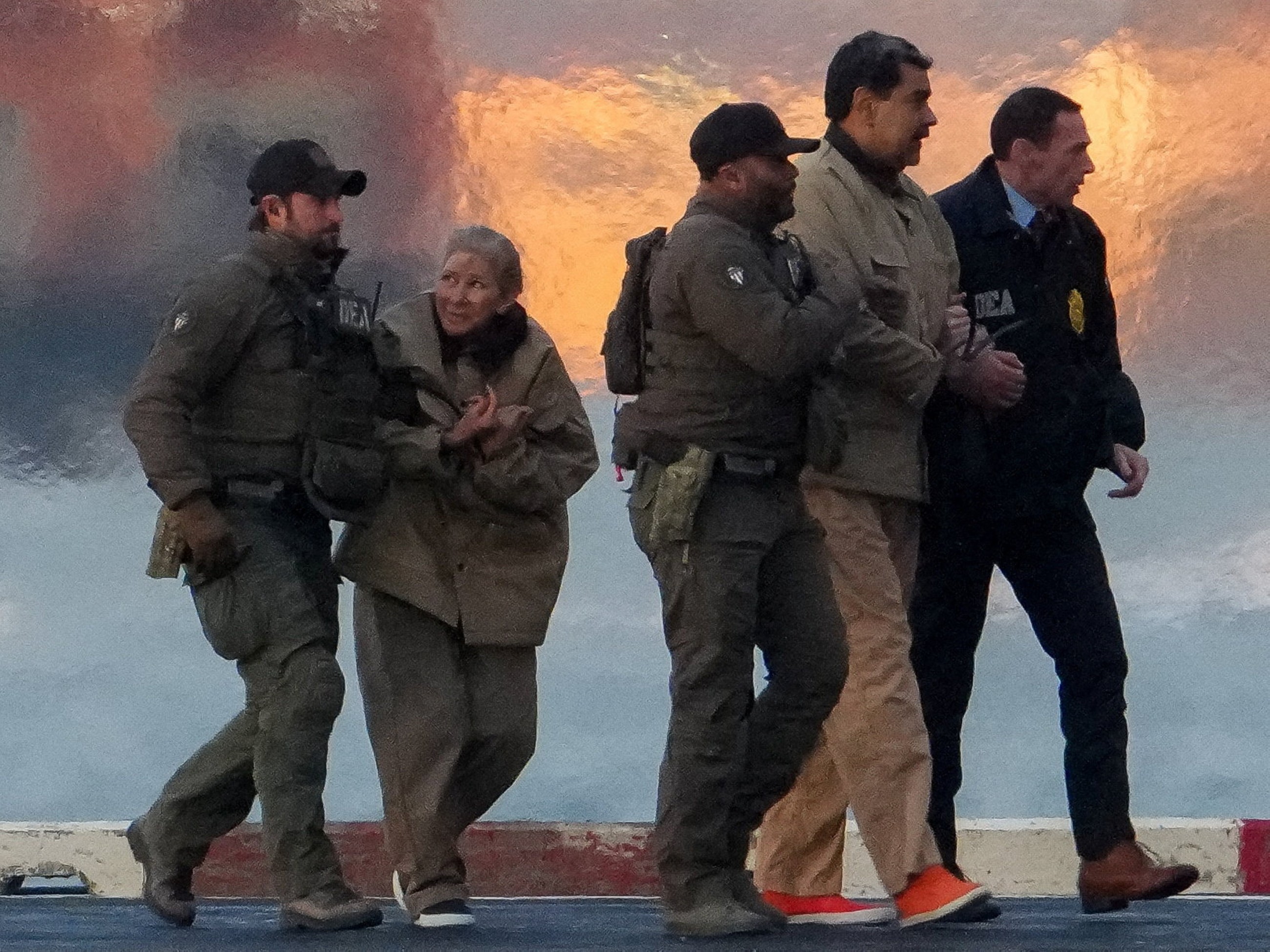 Maduro says 'I was captured' as he pleads not guilty to drug trafficking charges