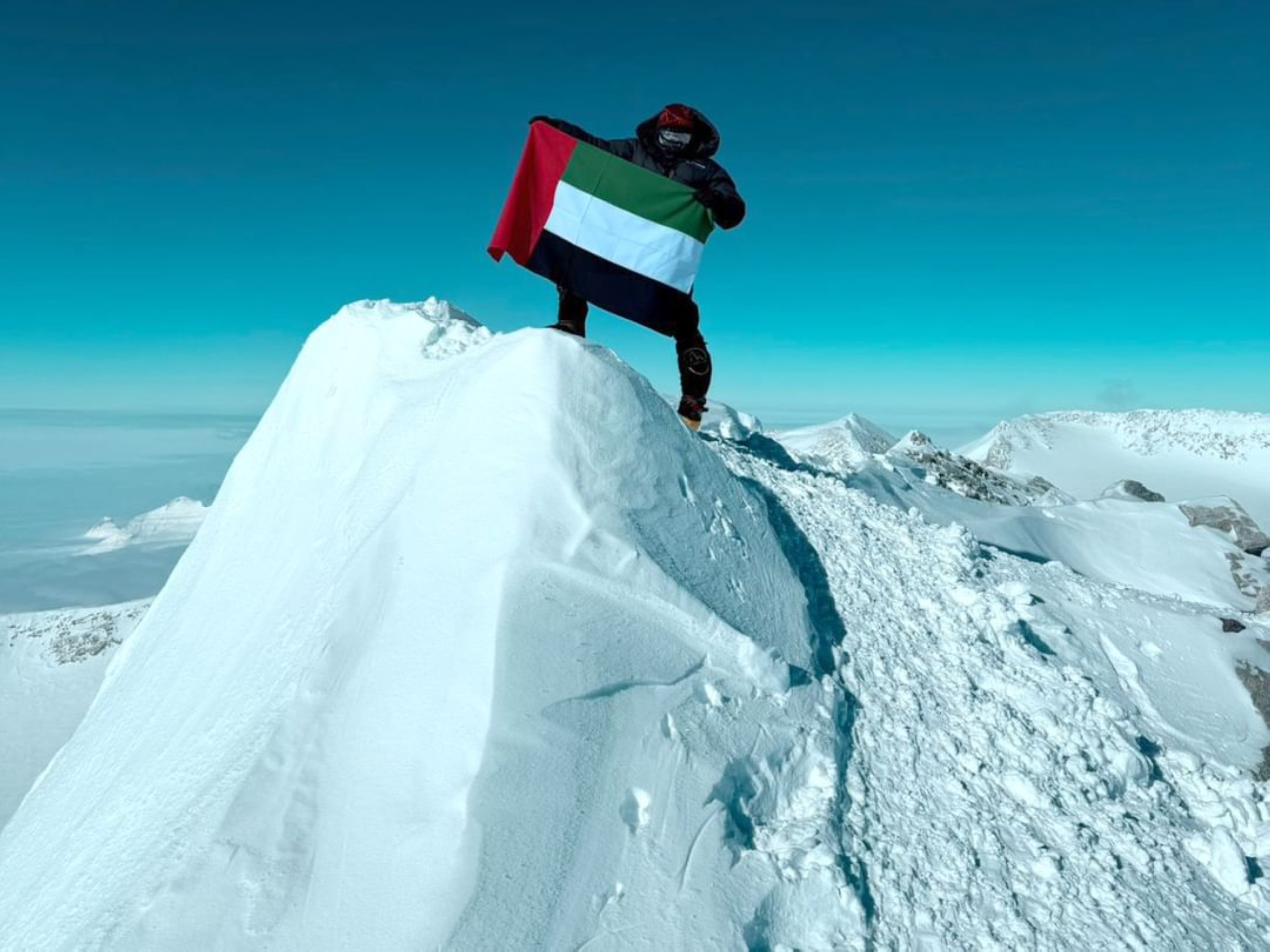UAE teen scales Antarctica’s highest peak, dedicates achievement to President and 'Mother of Nation'