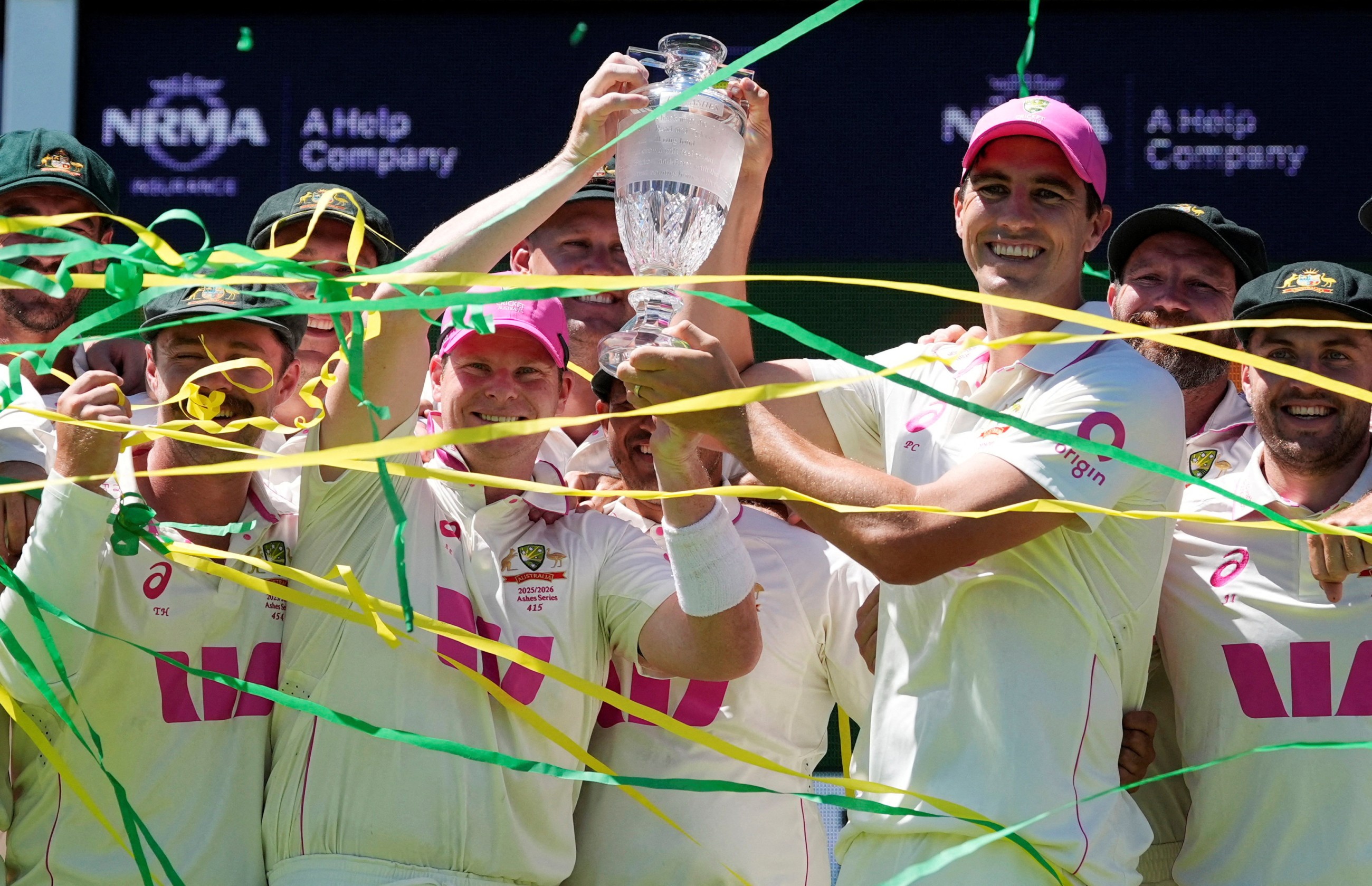 Dominant Australia get over line  in Sydney for 4-1 Ashes triumph