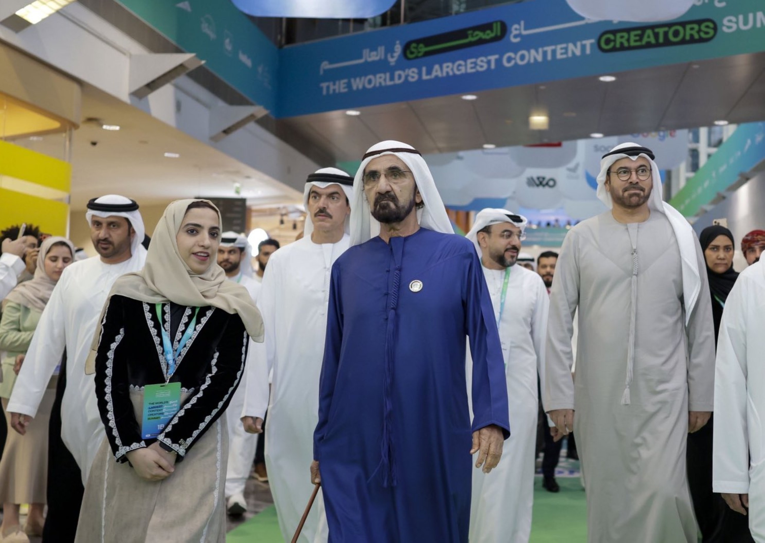 Content creators shape our future for the better, says Sheikh Mohammed