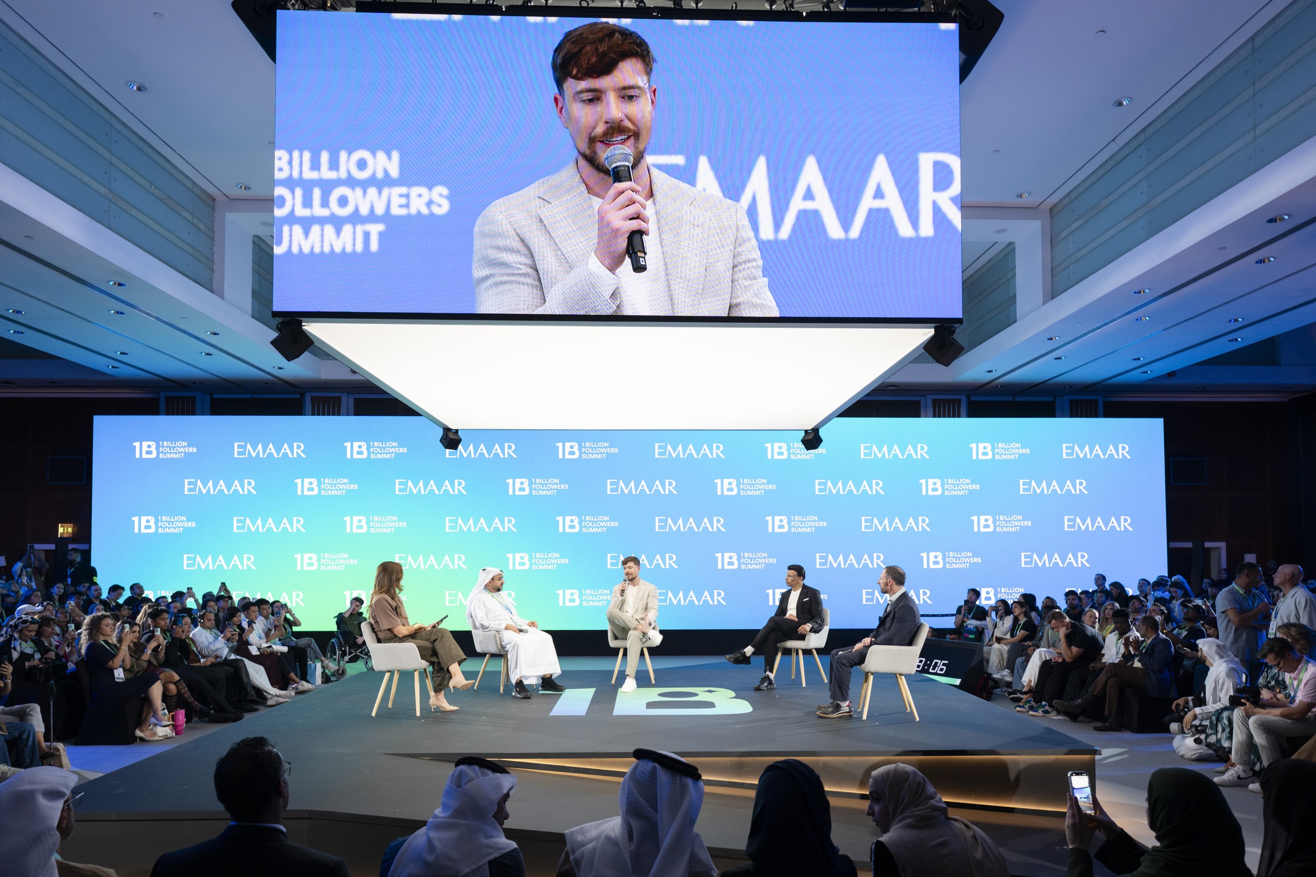 Creators urged to turn influence into action for humanity at 1 Billion Followers Summit in Dubai