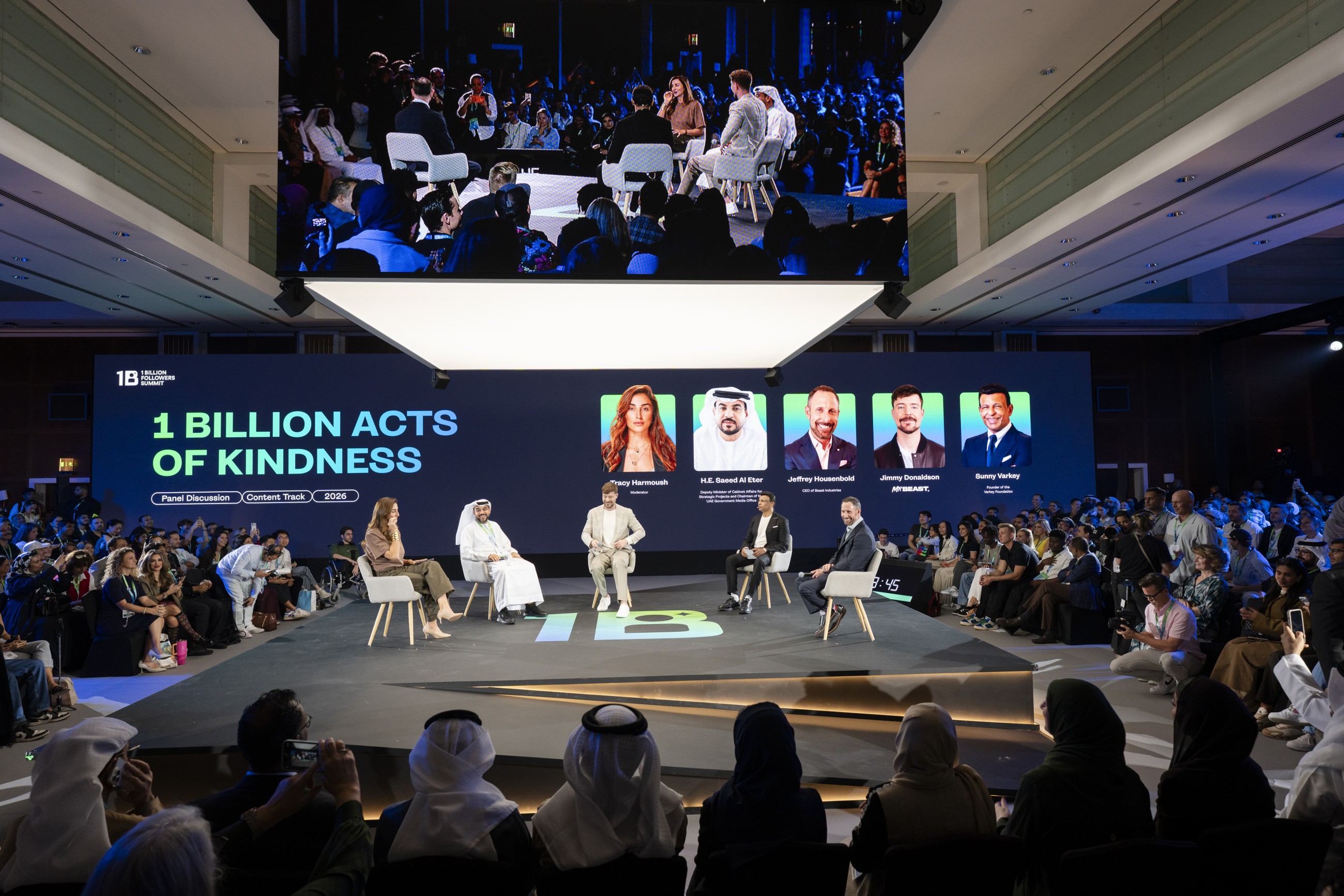 Creators urged to turn influence into action for humanity at 1 Billion Followers Summit in Dubai
