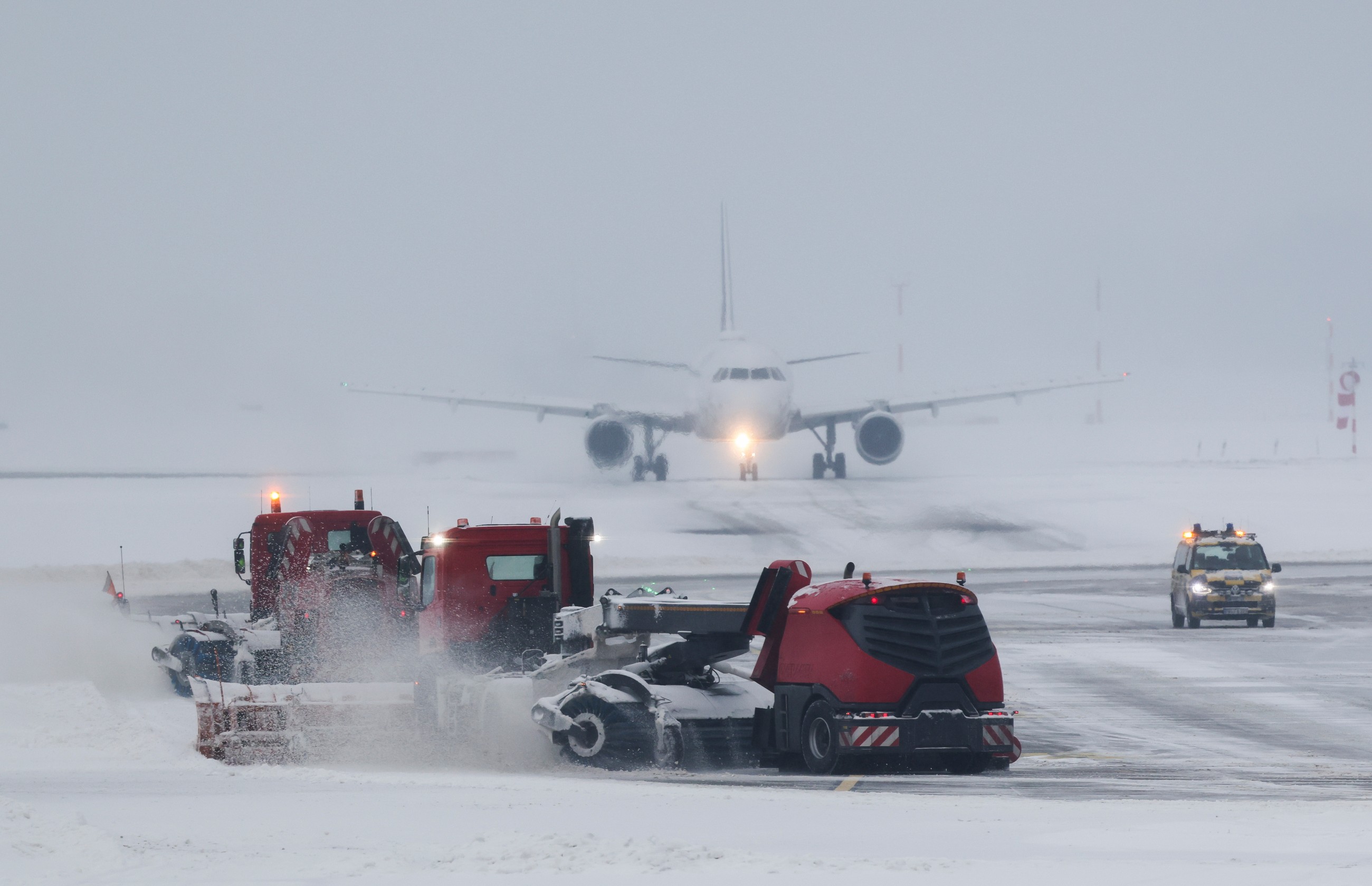 Snowstorms spark travel mayhem, power cuts in northern Europe