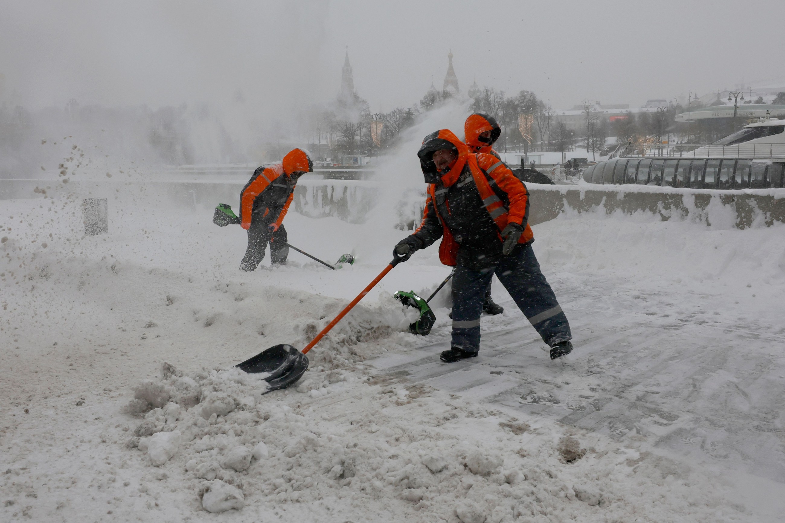 Snowstorms spark travel mayhem, power cuts in northern Europe