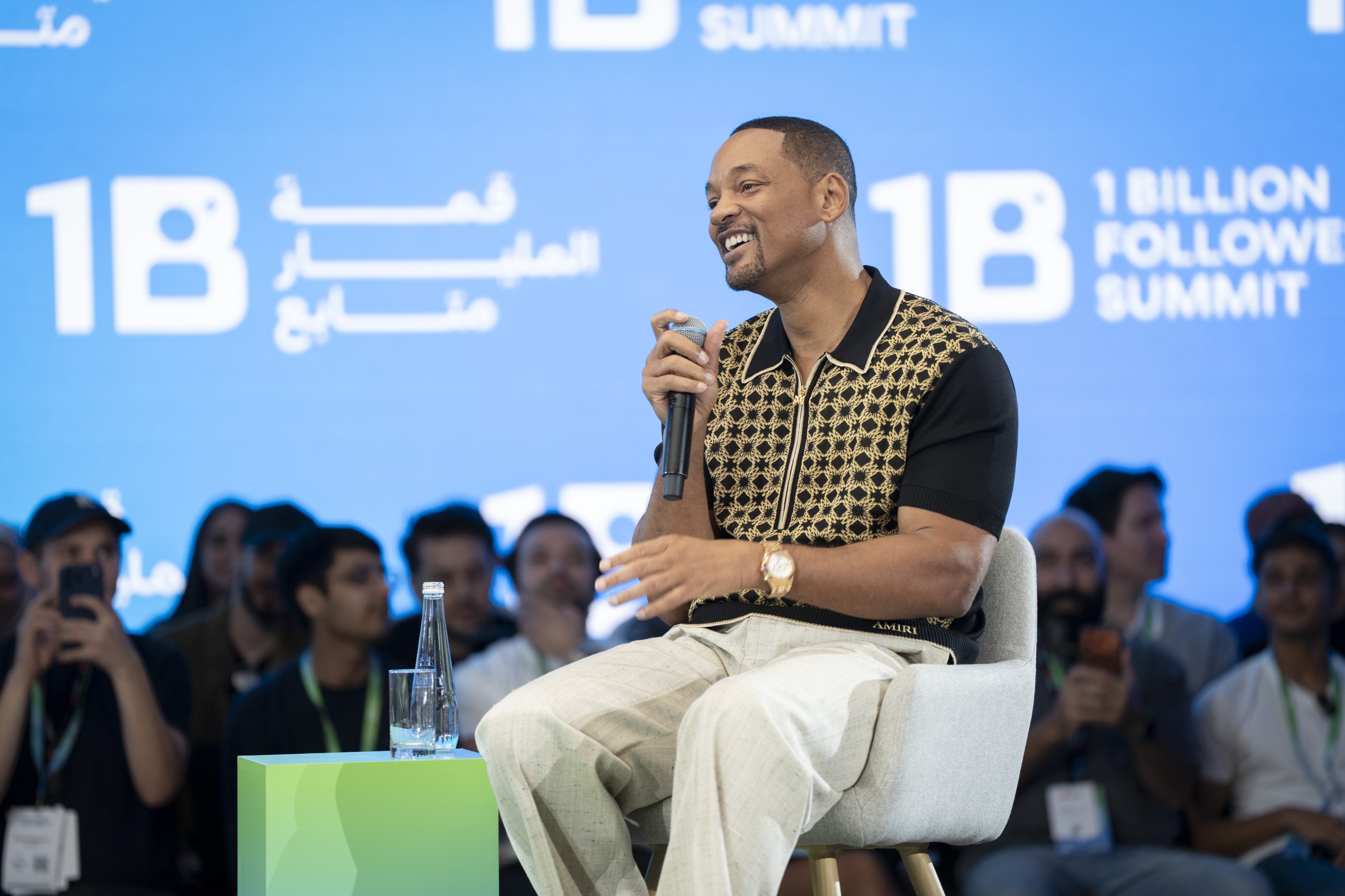 Will Smith turns fear, extremes, sustainability into story at 1 Billion Followers Summit in Dubai